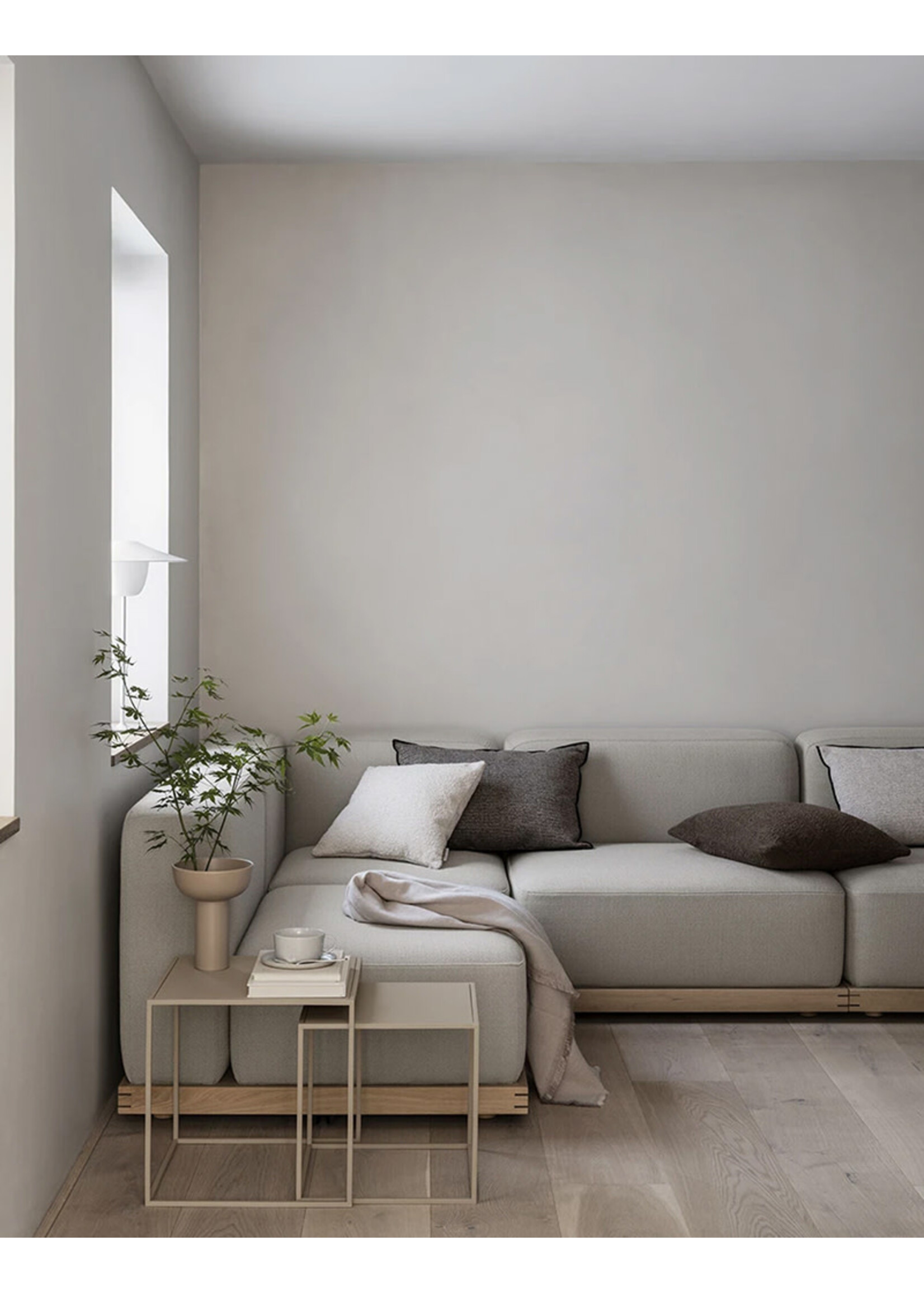 Blomus Boucle Cushion Cover | 40x40 | Moonbeam