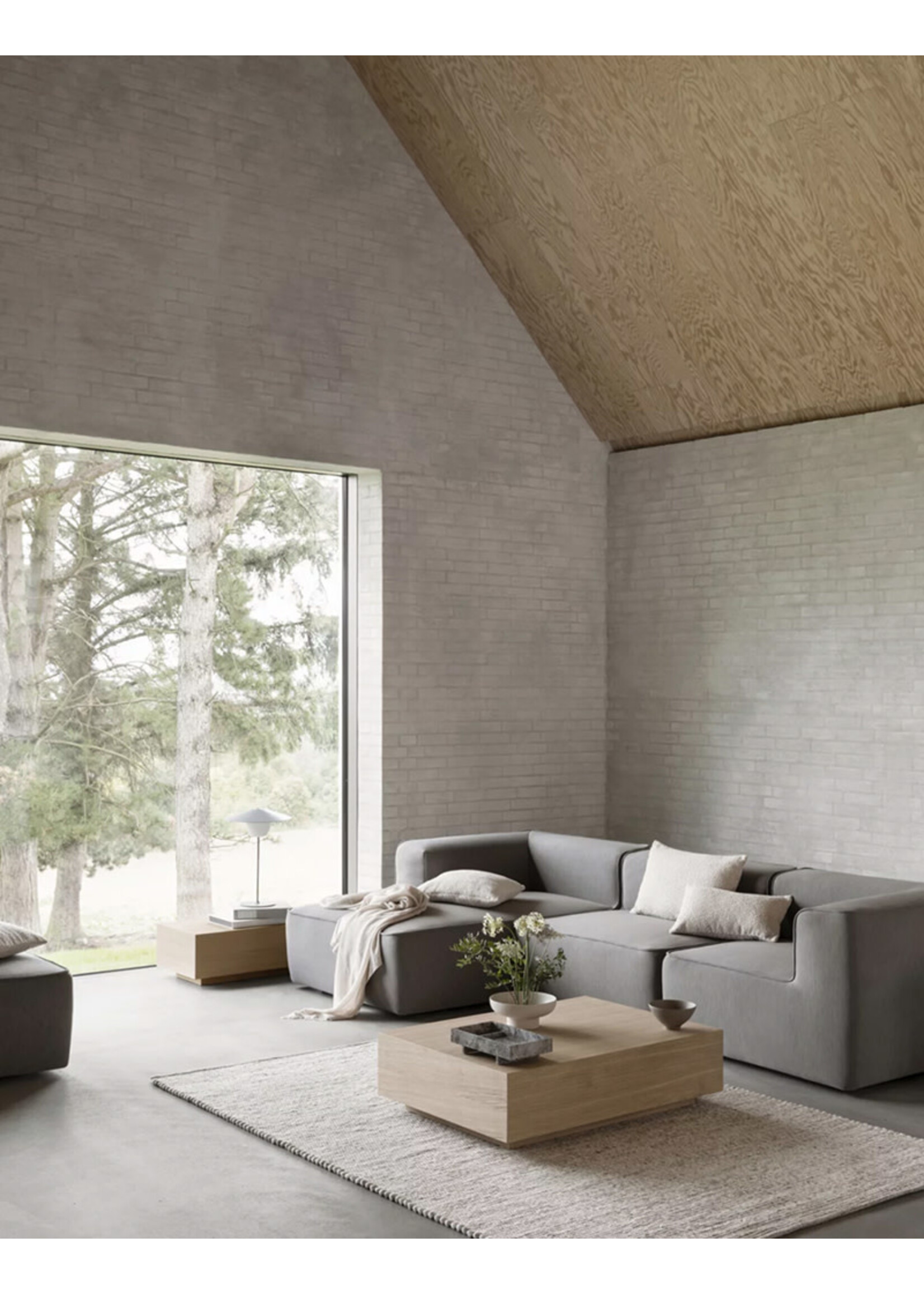 Blomus Boucle Cushion Cover | 40x60 | Moonbeam