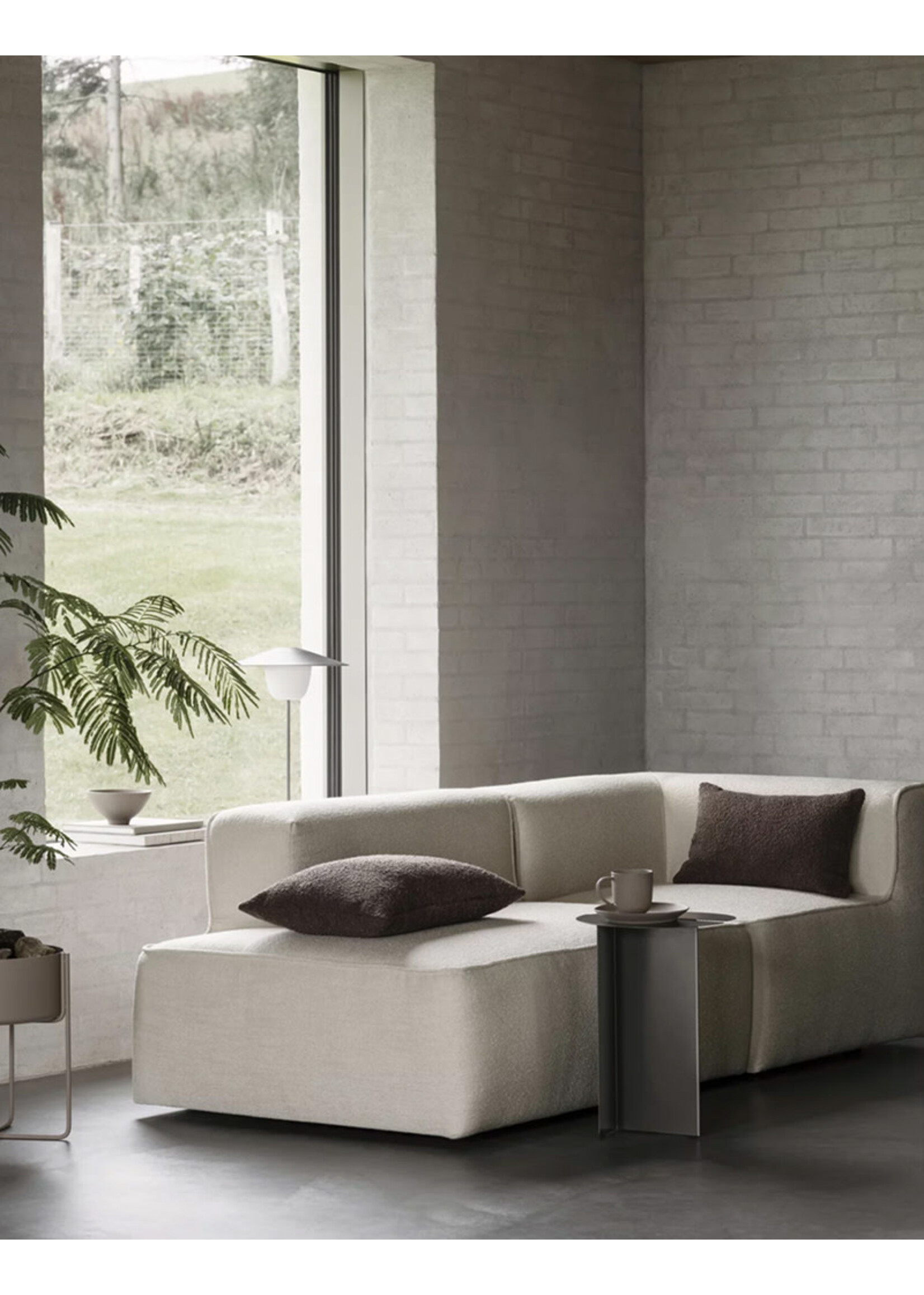 Blomus Boucle Cushion Cover - 50x50 - Espresso