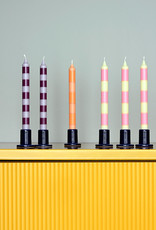 HAY Stripe Candle | Set of 4 | Crisp