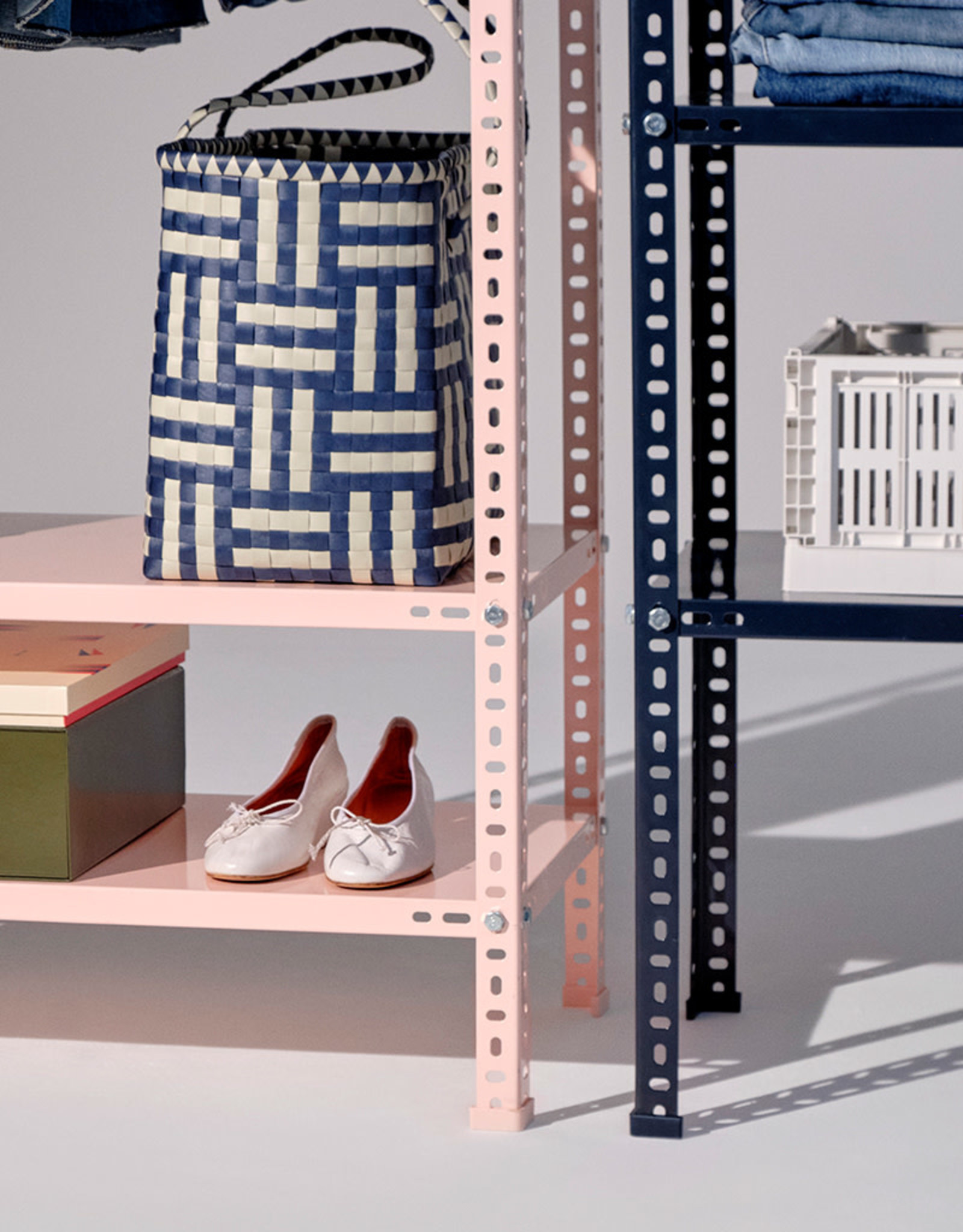 HAY Shelving Unit Pink Mon Ciel