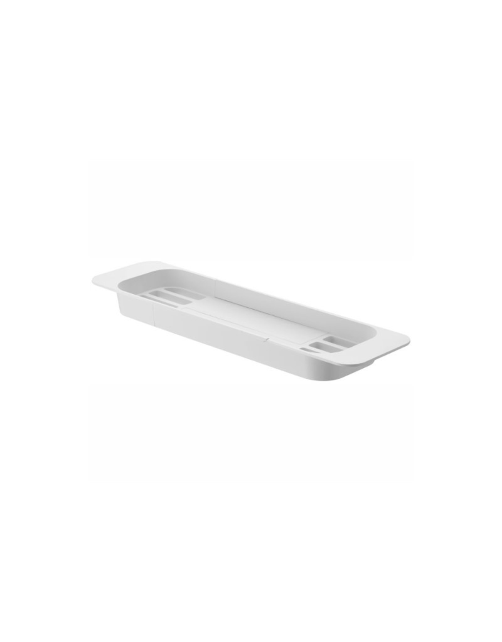 Yamazaki Extendable Bathtub Tray | White