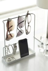 Yamazaki Accessory & Sunglasses Stand | White