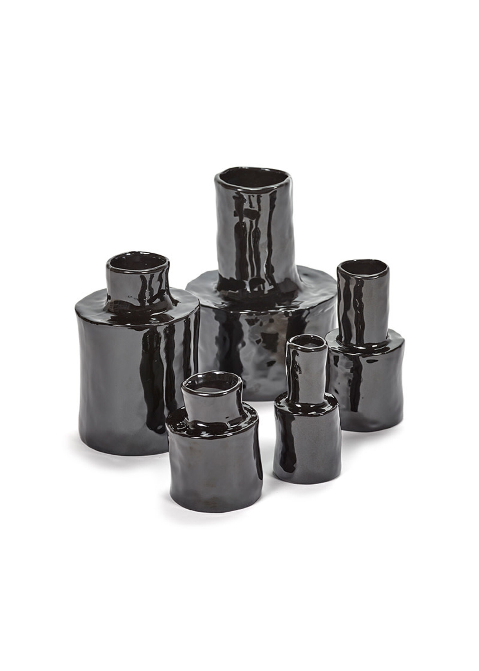 Serax Héléna Vase N°3 | Black