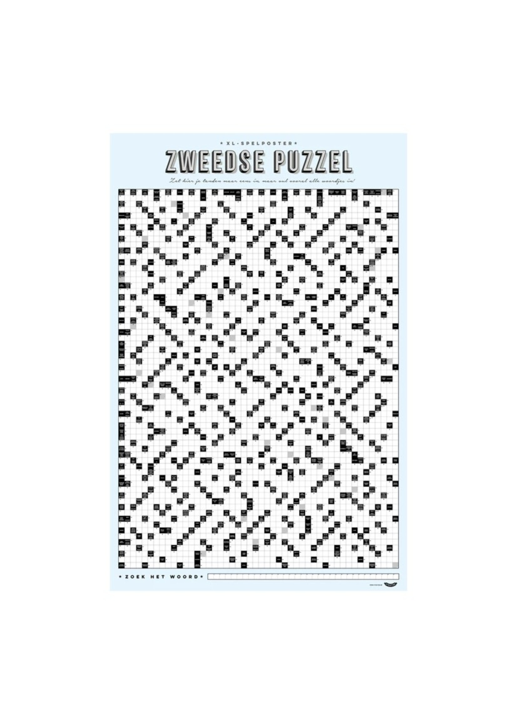 Stratier XL Spelposter | Zweedse Puzzel