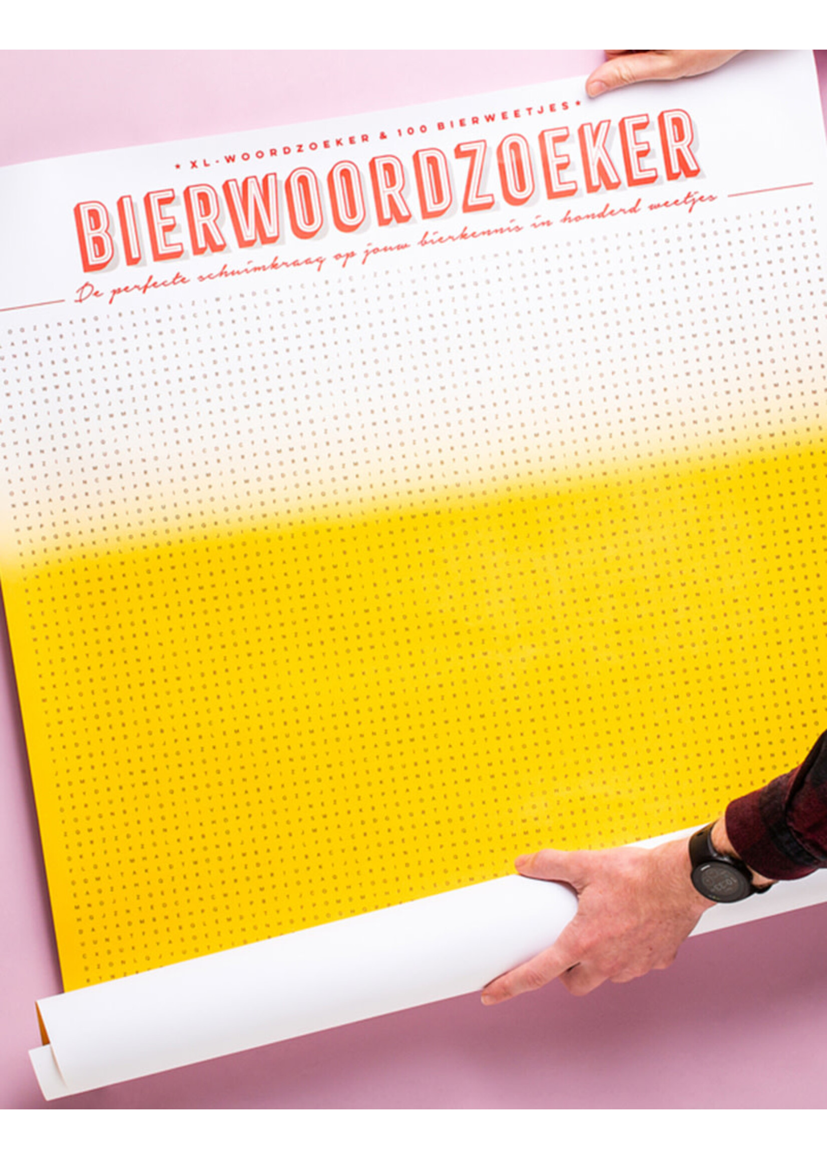 Stratier XL Spelposter | Woordzoeker Bierweetjes