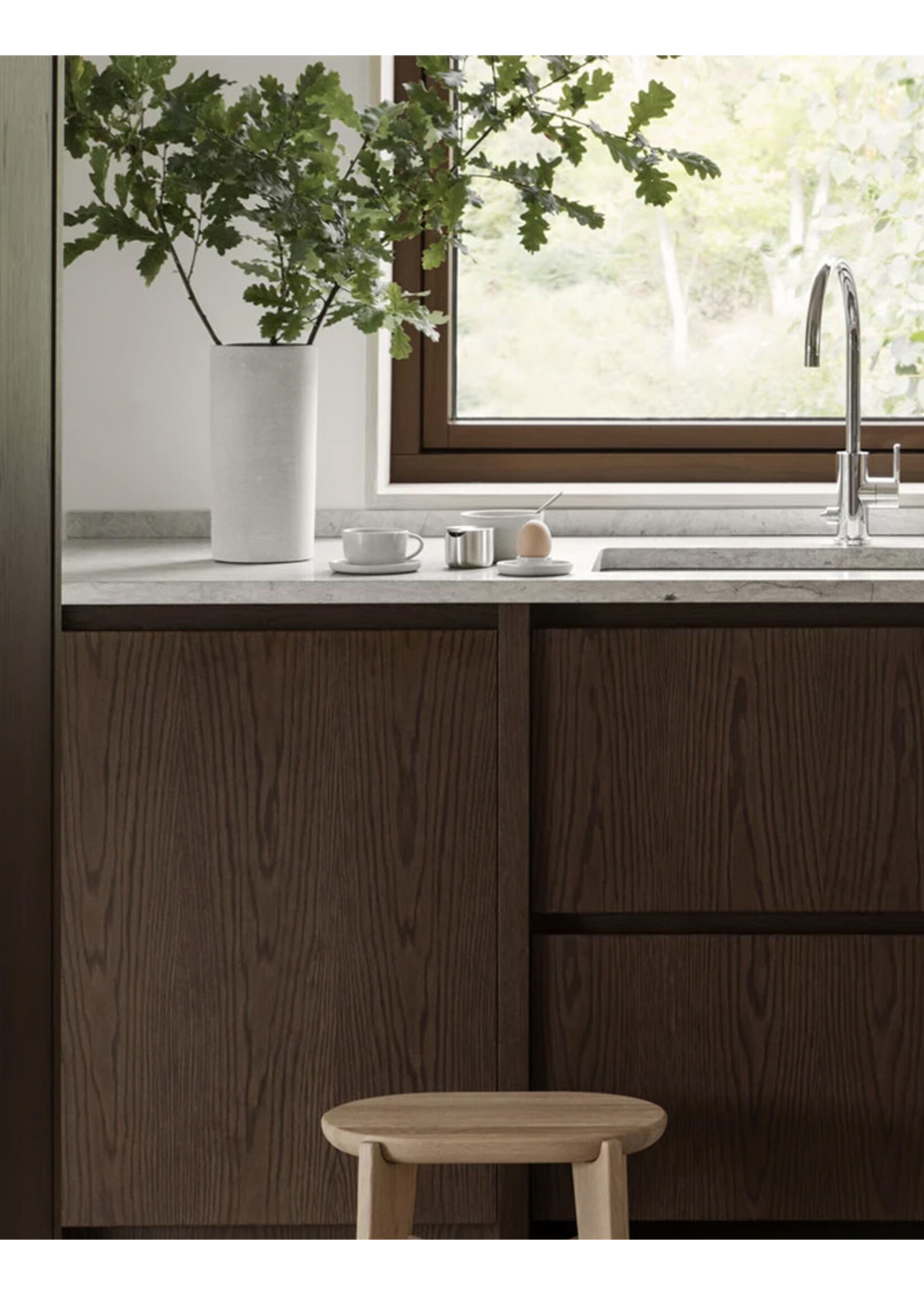 Blomus Coluna Vase L | Light Grey