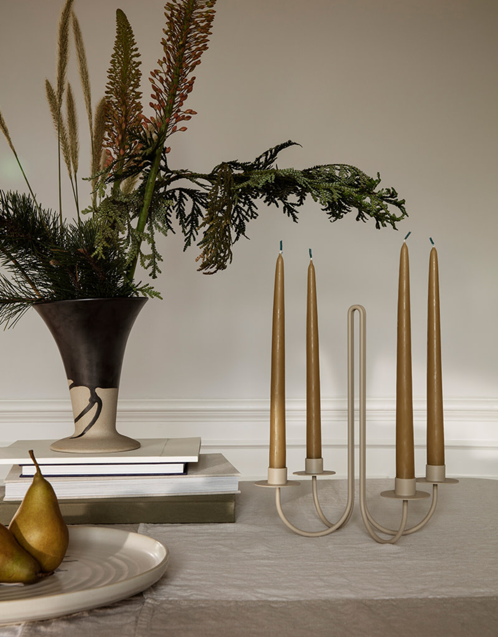 Ferm Living Dipped Candles | Straw