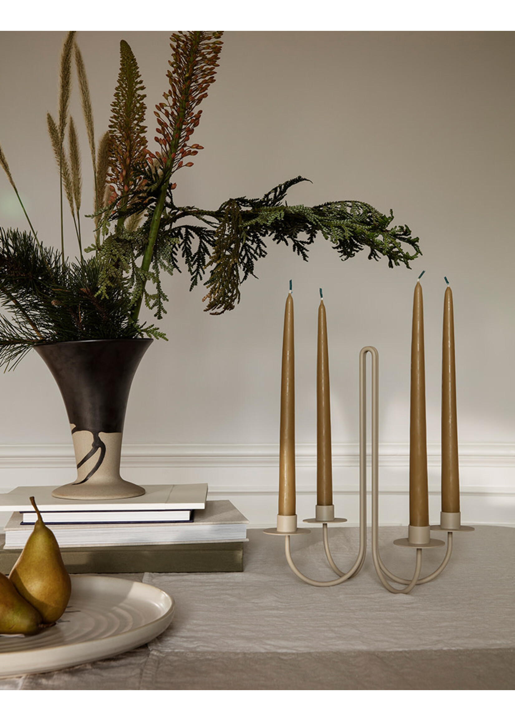 Ferm Living Dipped Candles | Straw