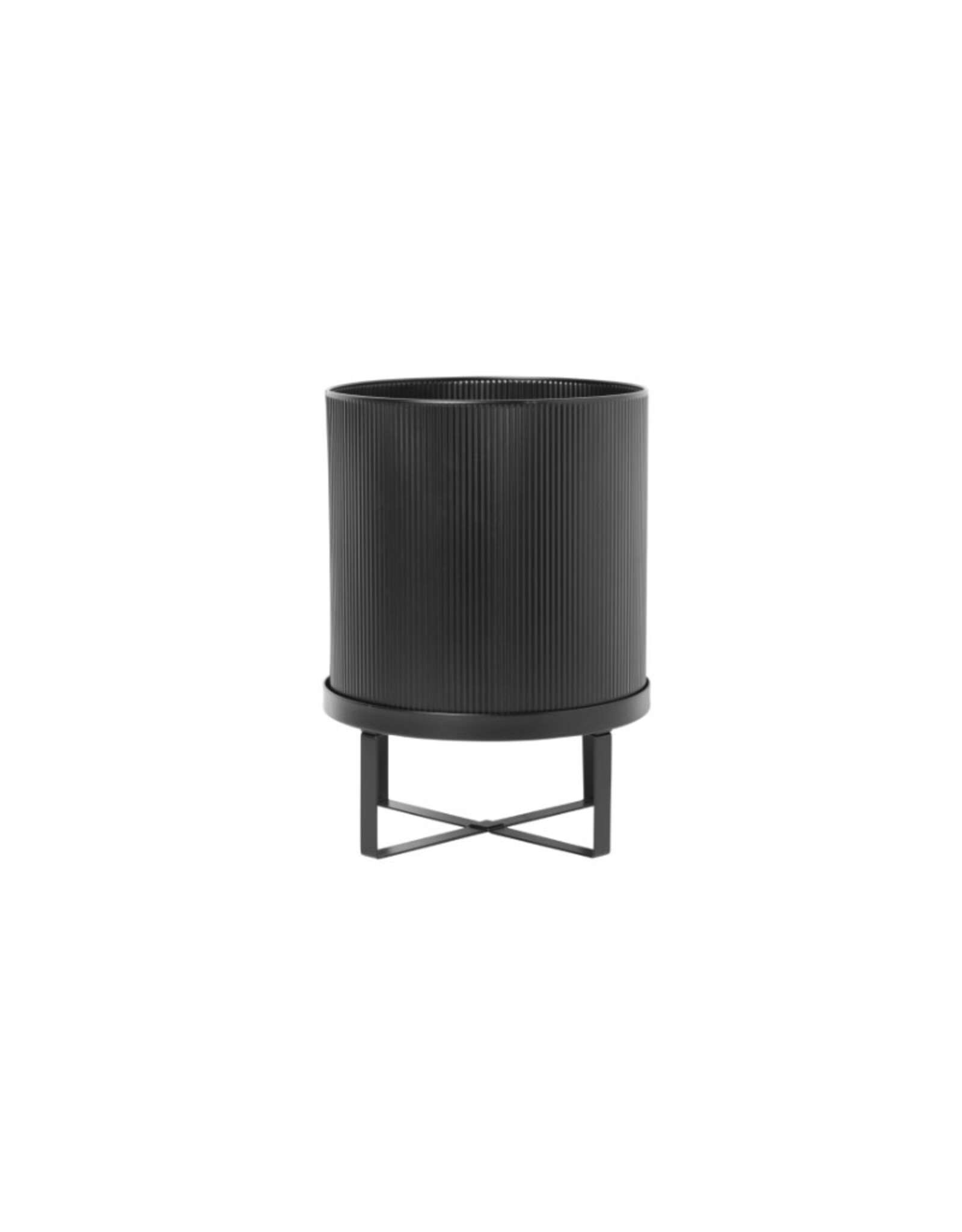 Ferm Living Bau Plant Pot L | Black