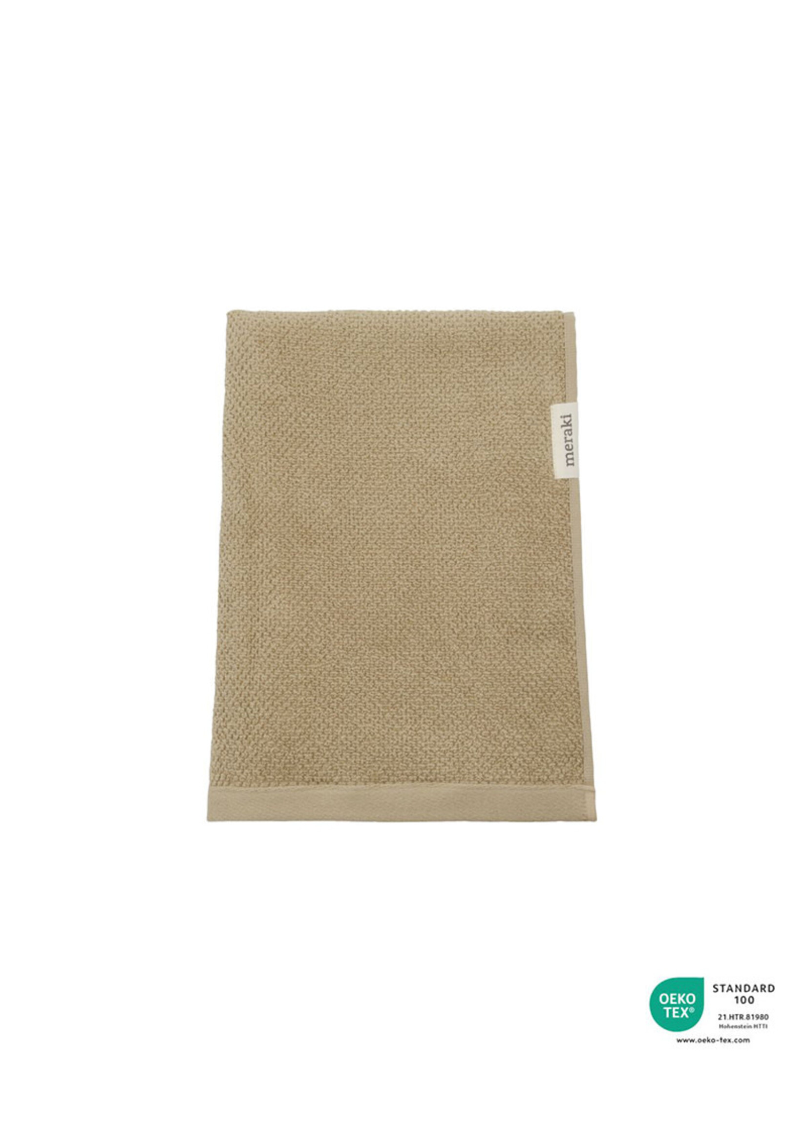 Meraki Solid Towel | 70 x 140 | Safari