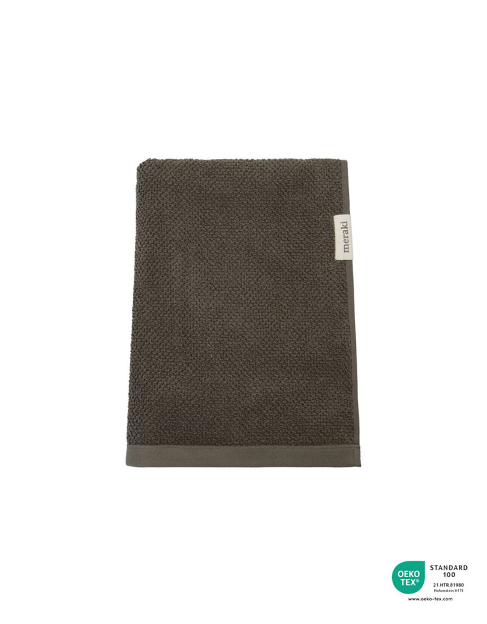 Meraki Solid Towel | 70 x 140 | Army Green