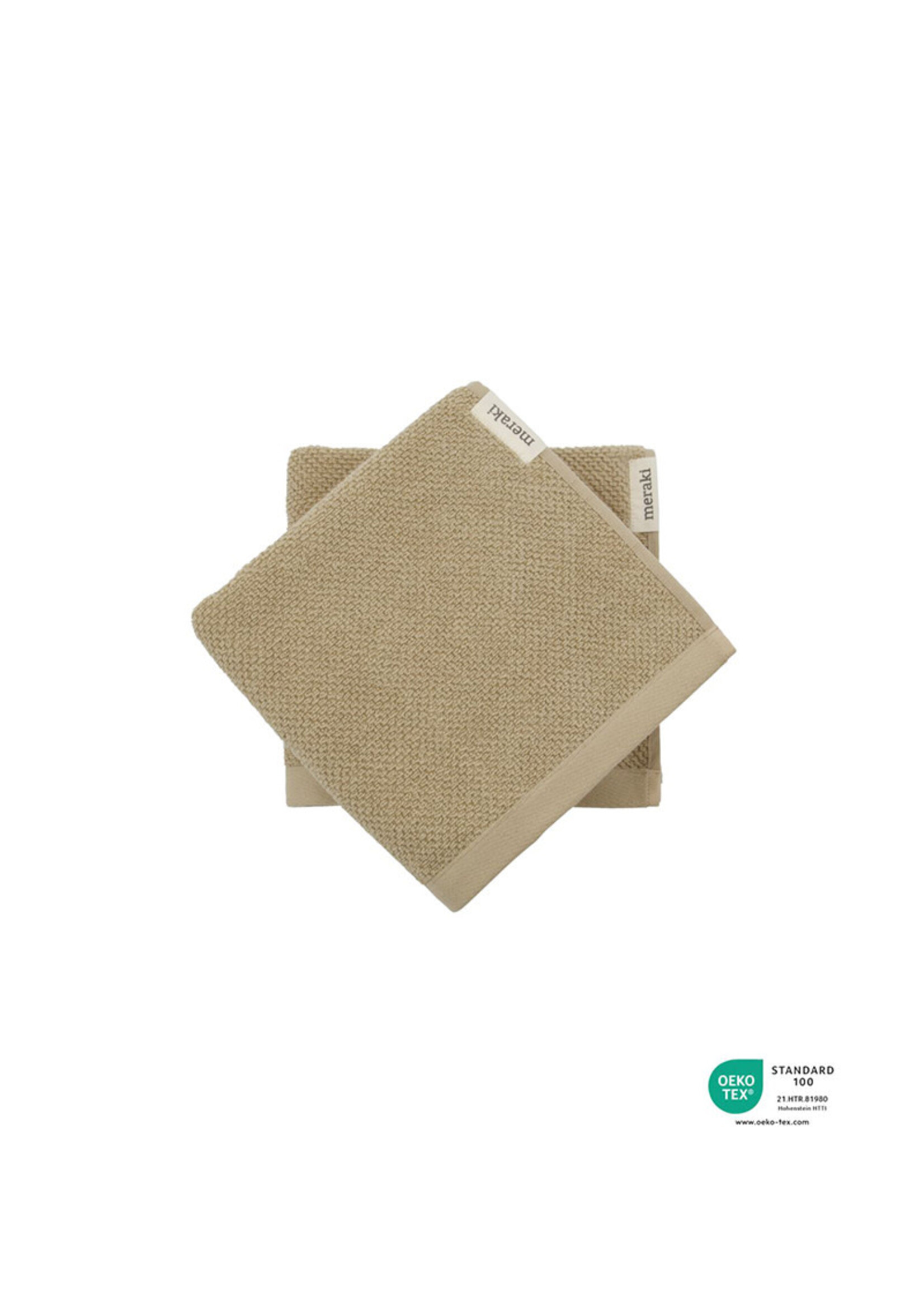 Meraki Solid Towel | 50 x 100 | 2 pcs | Safari