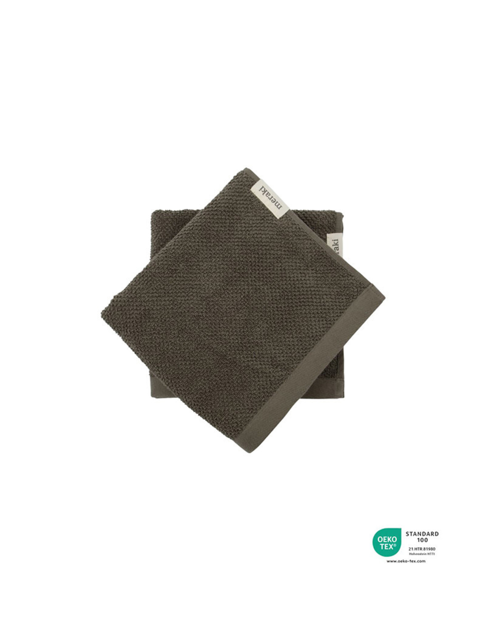 Meraki Solid Towel | 50 x 100 | 2 pcs | Army Green
