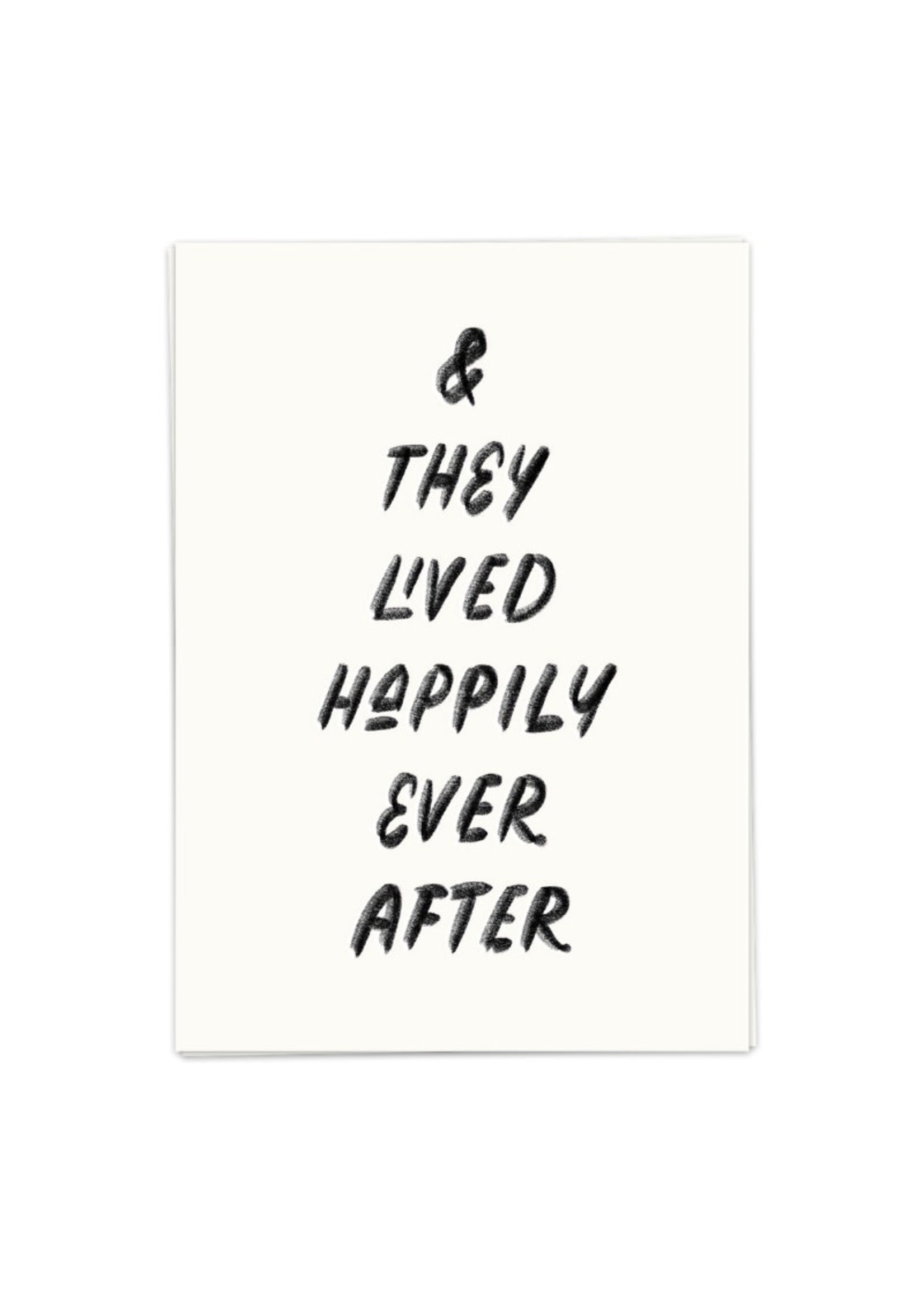 Kaart Blanche KB Happily Ever After