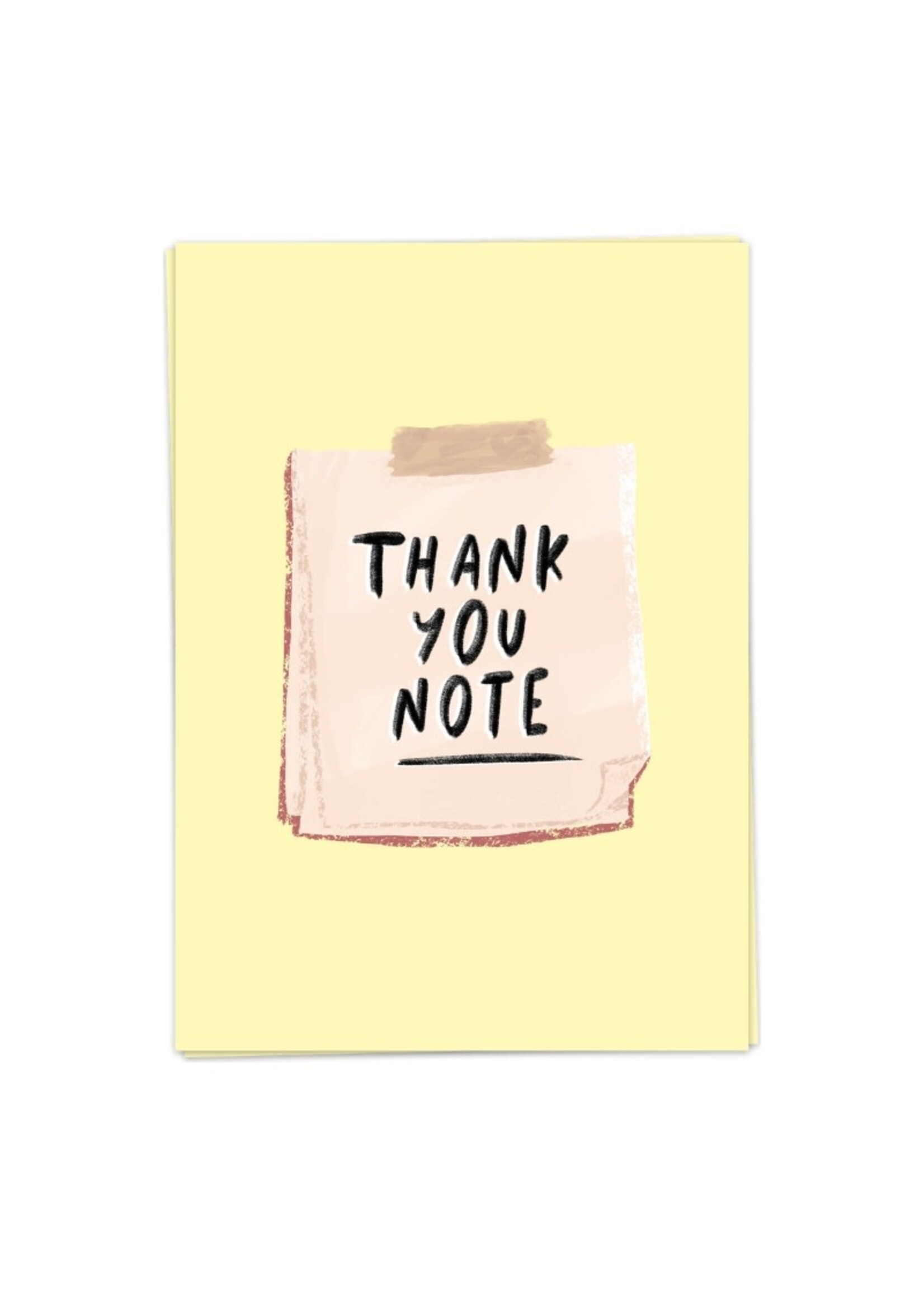 Kaart Blanche KB Thank You Note