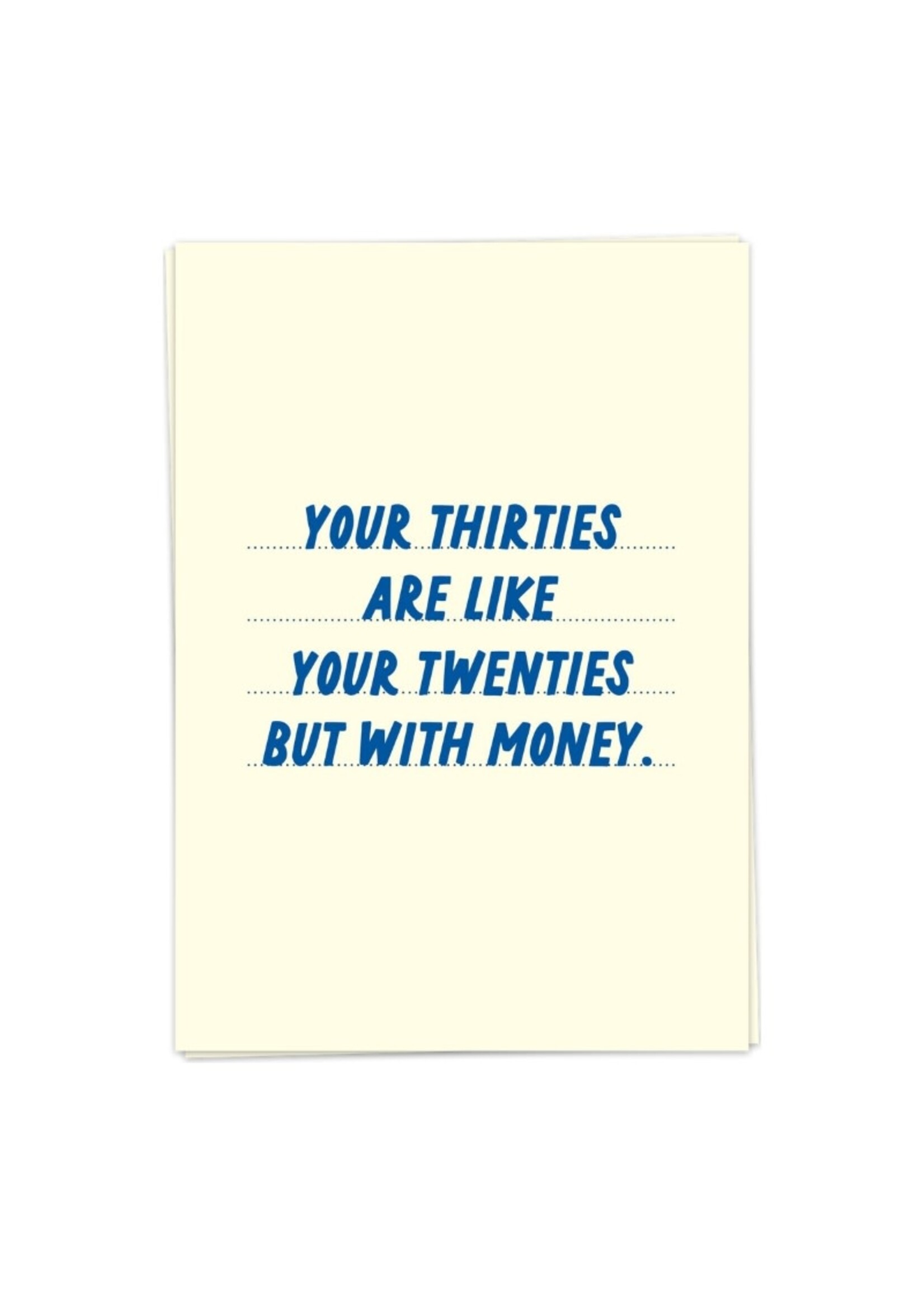 Kaart Blanche KB Twenties But With Money