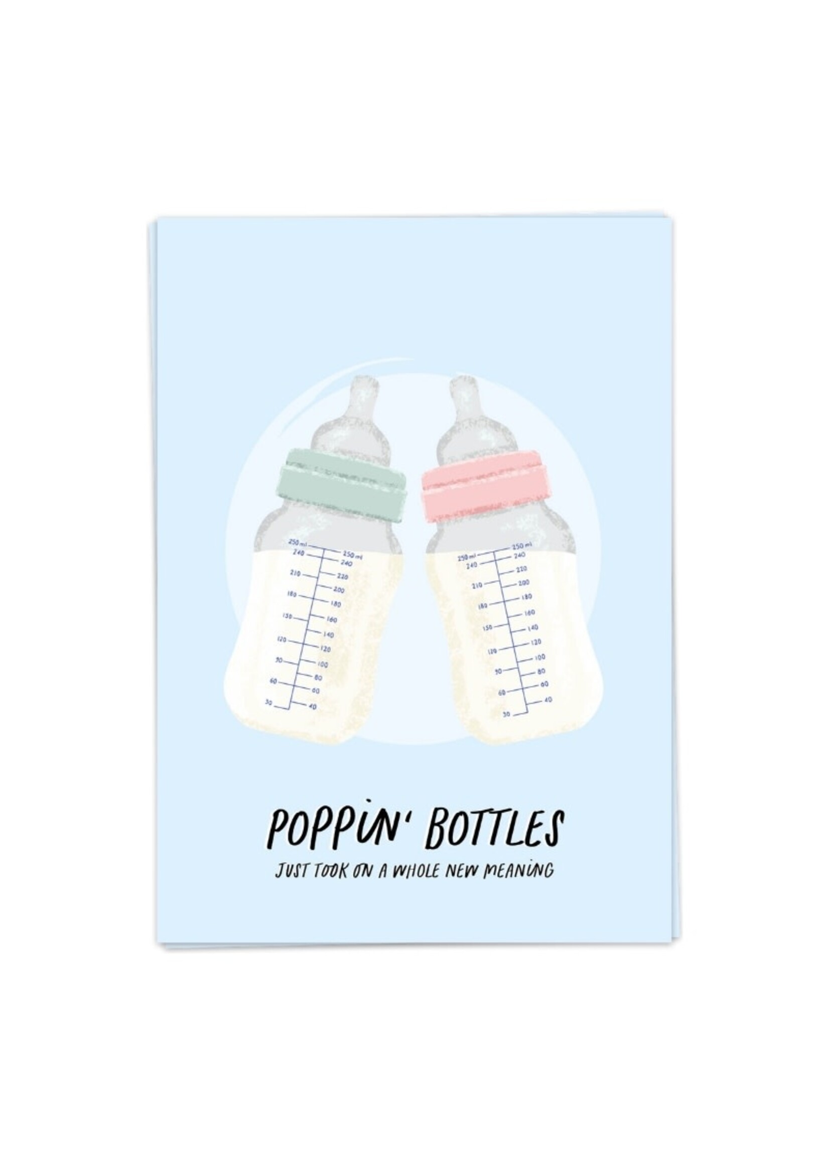 Kaart Blanche KB Poppin Bottles