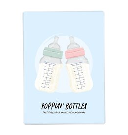 Kaart Blanche Poppin Bottles