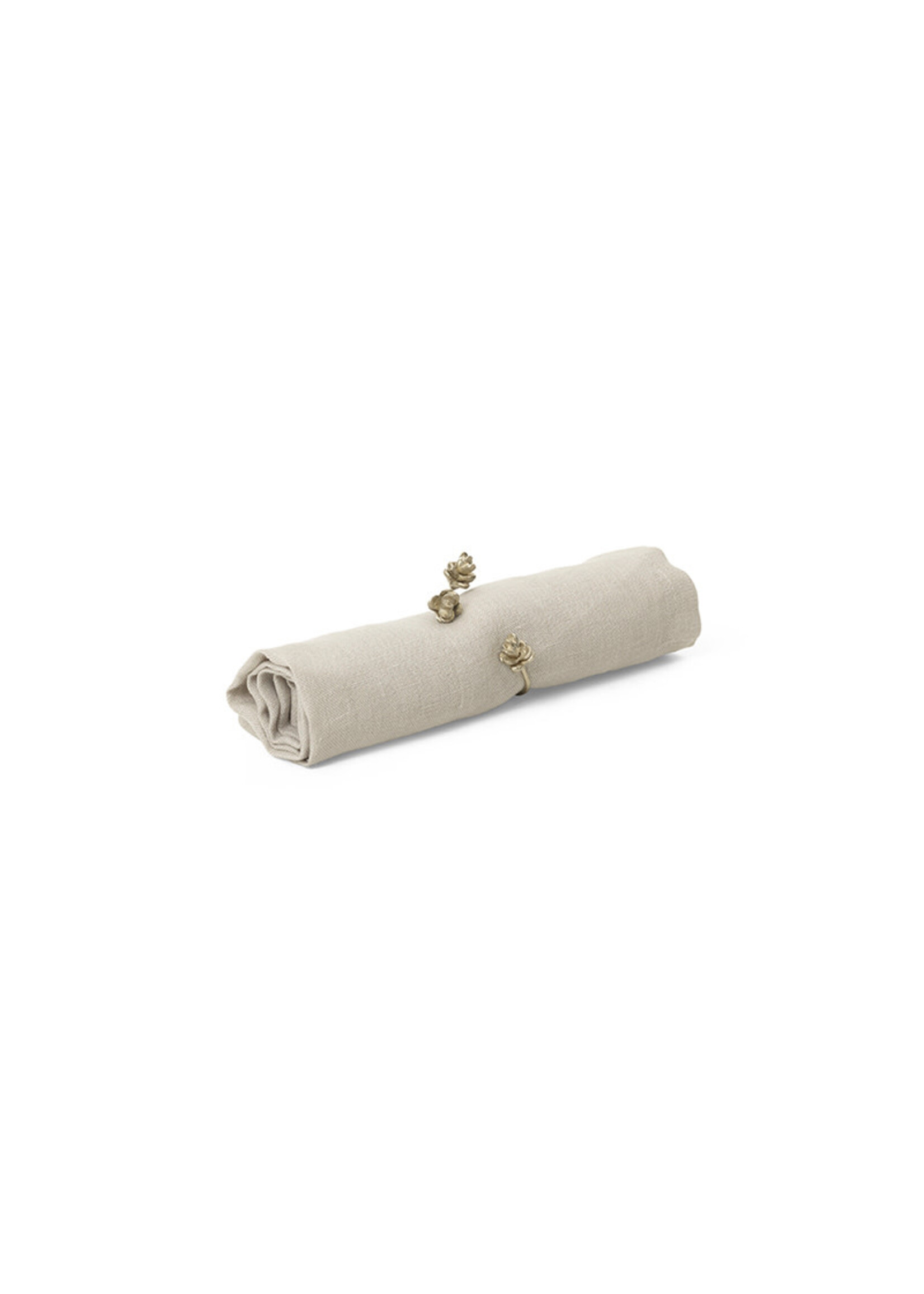 Ferm Living Forest Napkin Rings - Brass