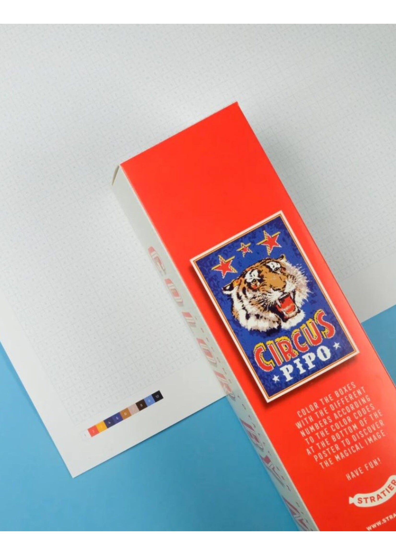 Stratier XL Spelposter | Pixelposter Circus