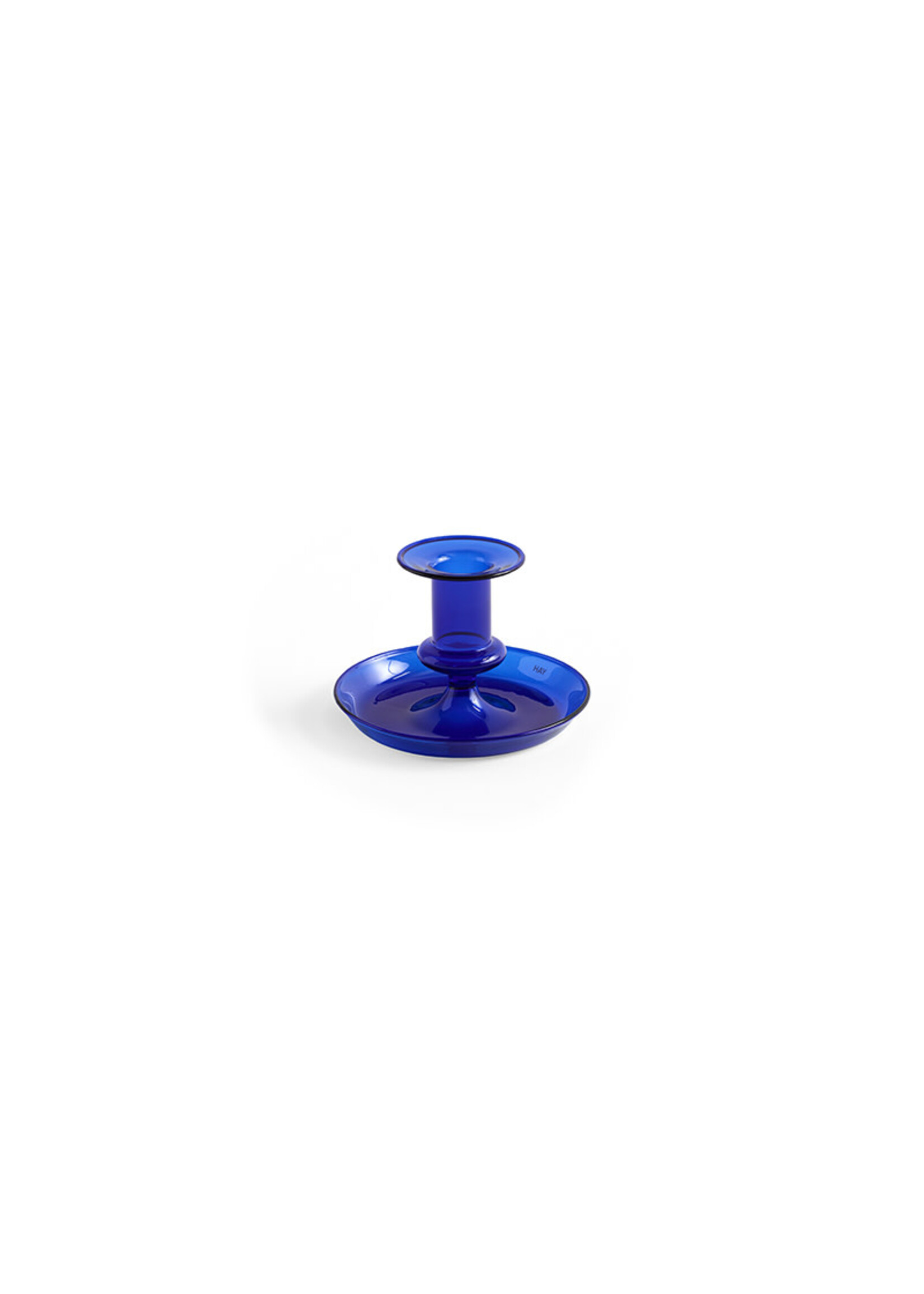 HAY Flare Candle Holder | Dark Blue