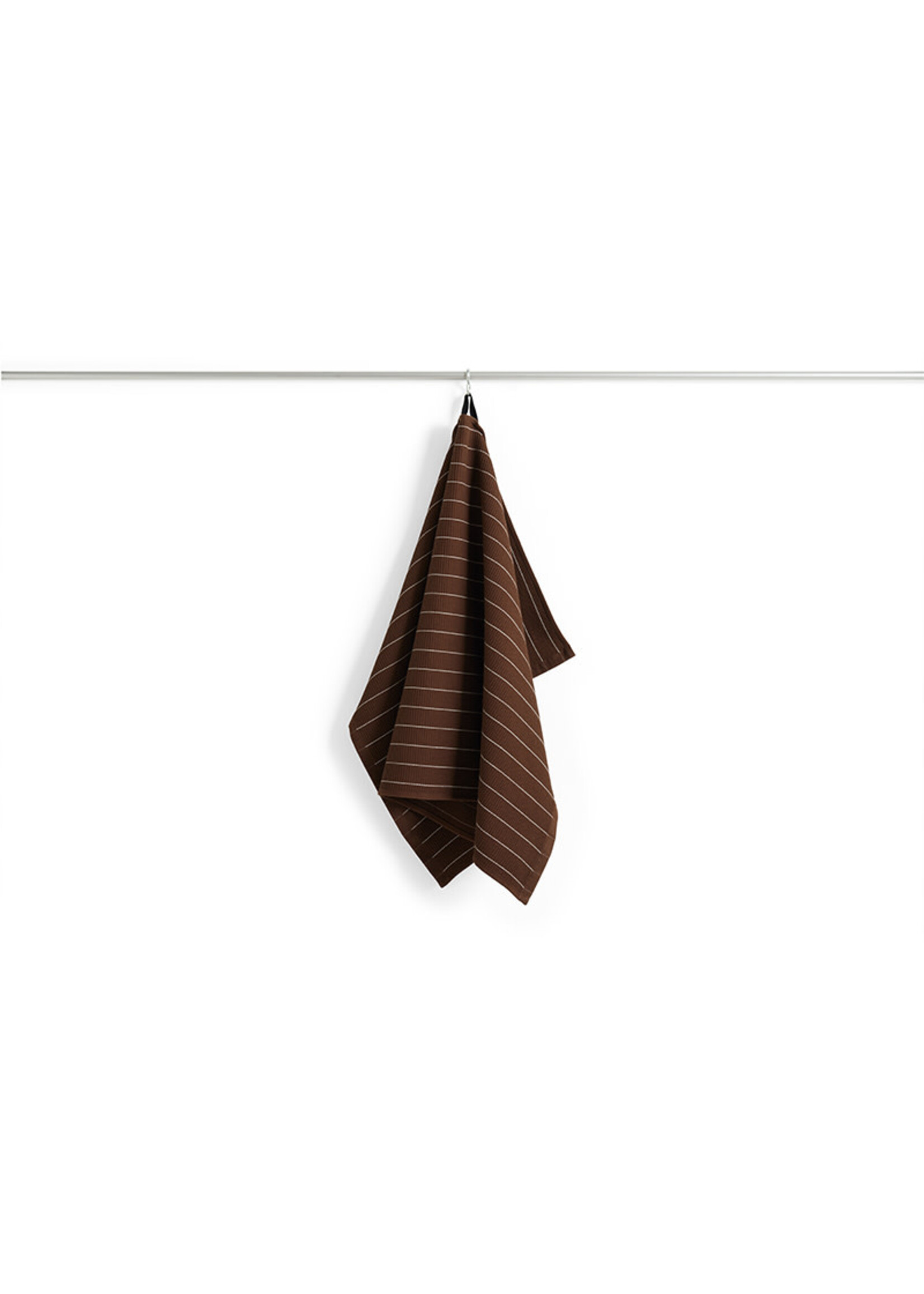 HAY Canteen Tea Towel | Chocolate Pinstripe