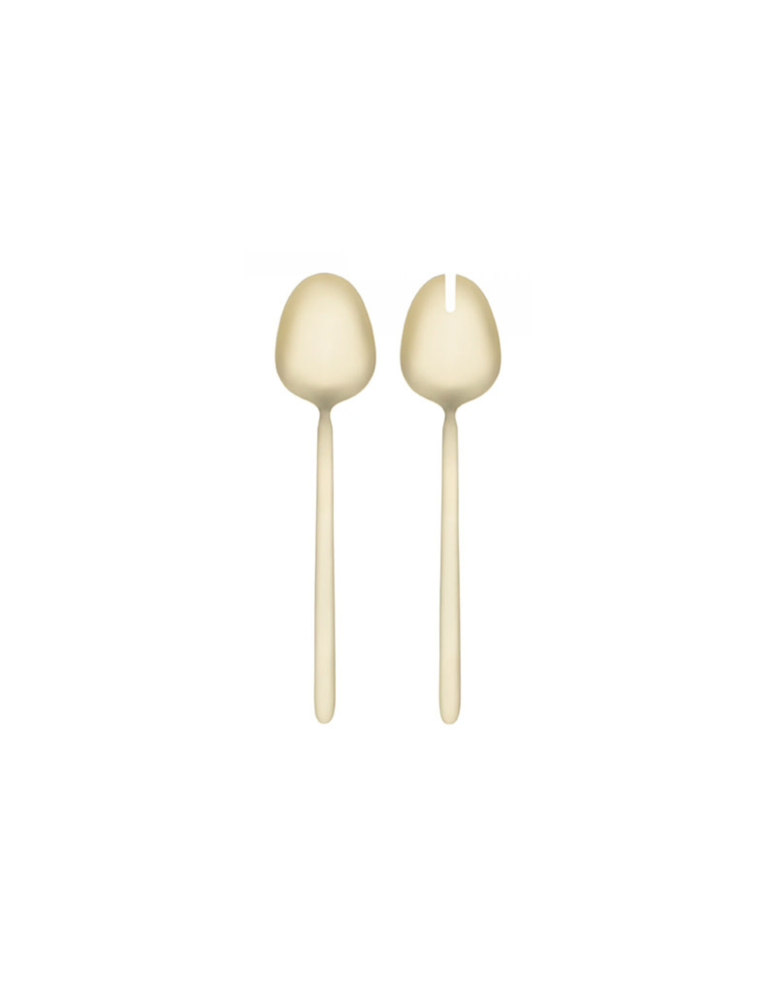 Blomus Stella Salad Servers | Champagne