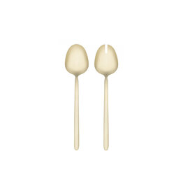 Blomus Stella Salad Servers | Champagne