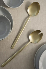 Blomus Stella Salad Servers | Champagne