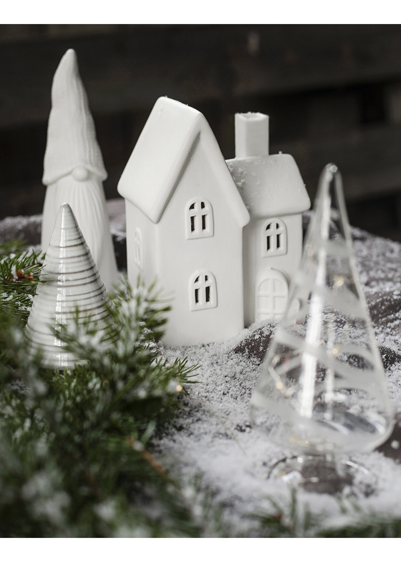 Storefactory Byn N° 11 White Ceramic House