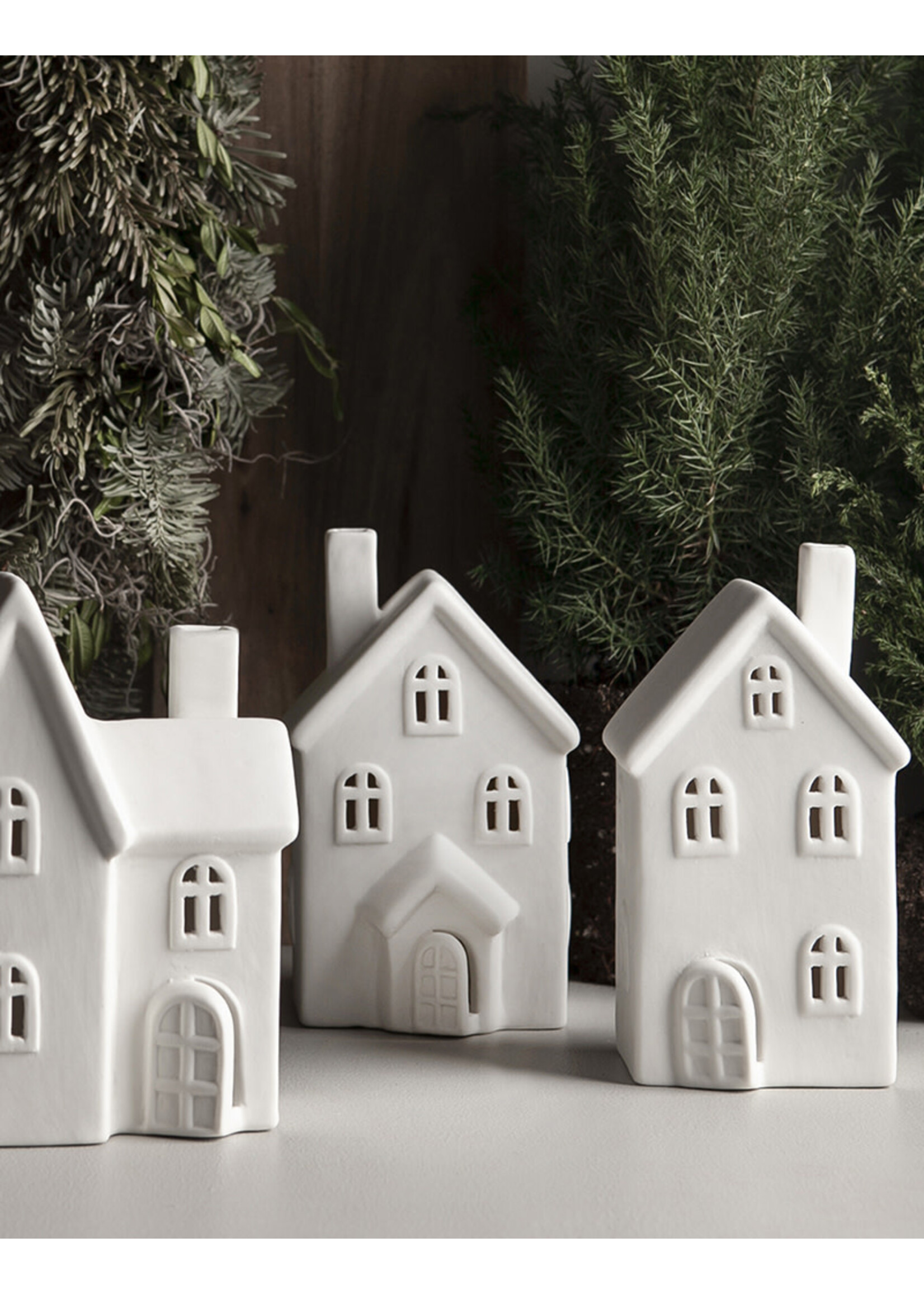 Storefactory Byn N° 12 White Ceramic House