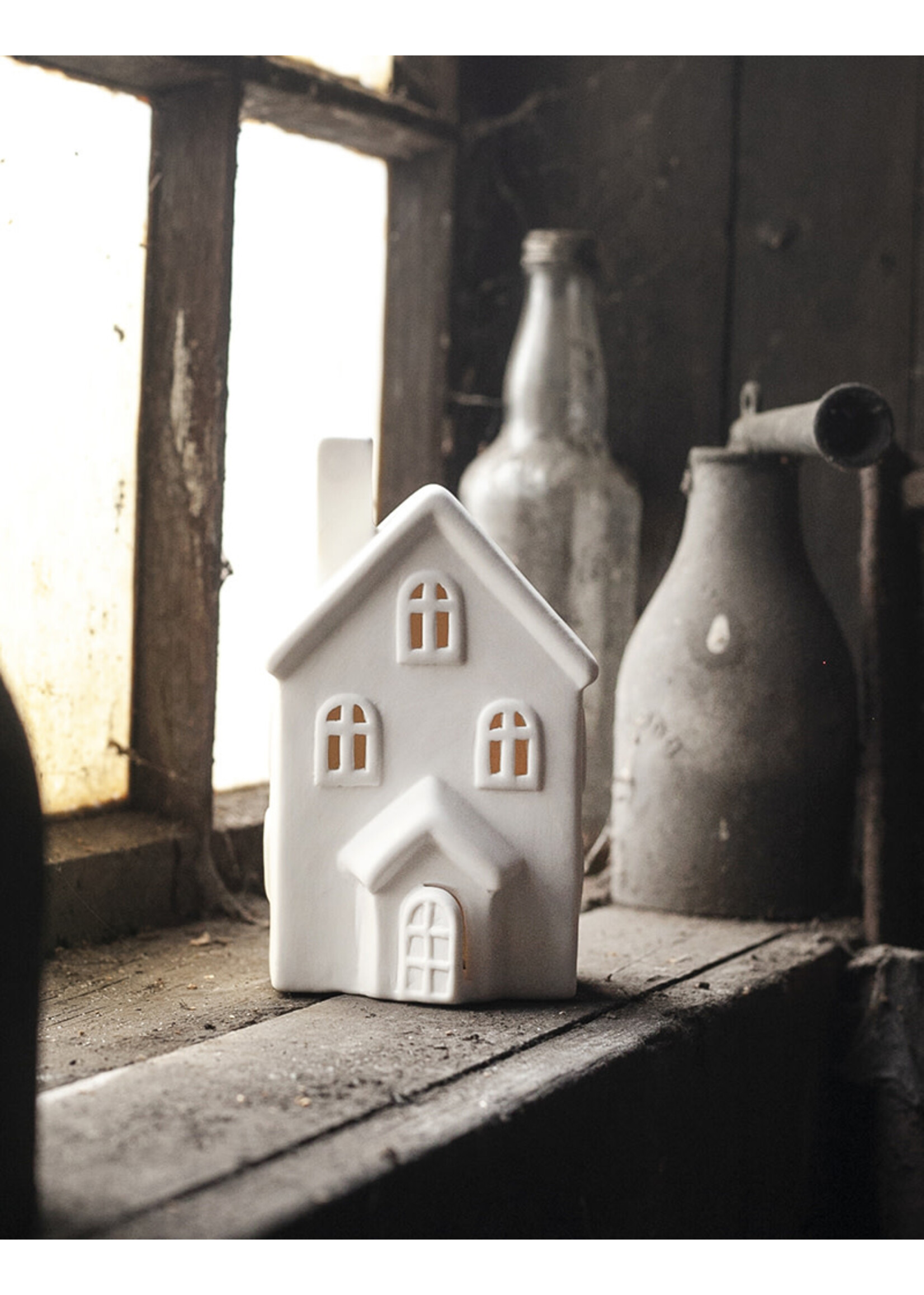 Storefactory Byn N° 12 White Ceramic House