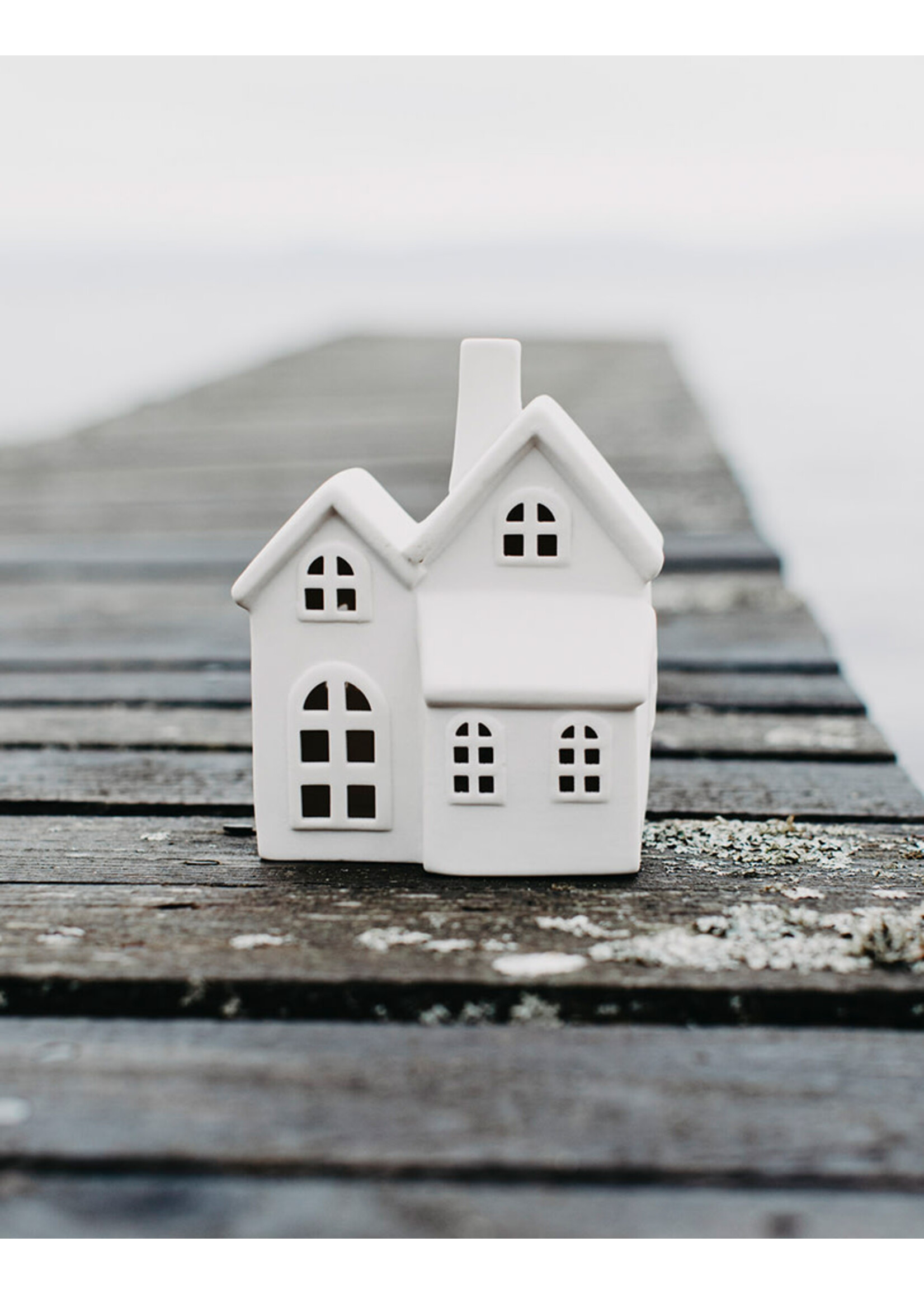 Storefactory Byn N° 6 White Ceramic House