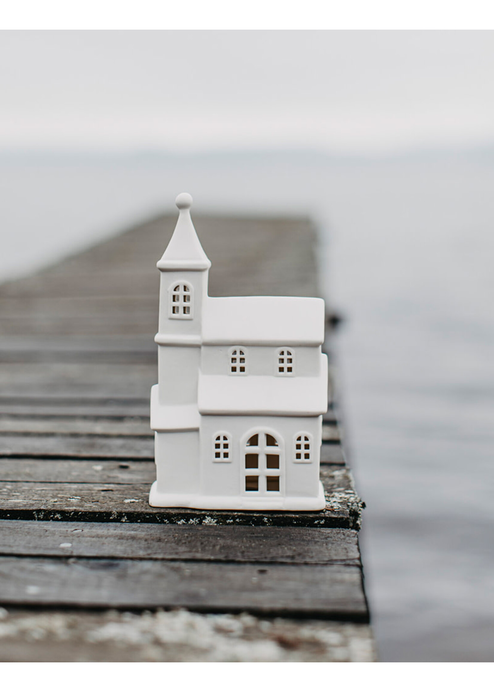 Storefactory Byn N° 9 White Ceramic House