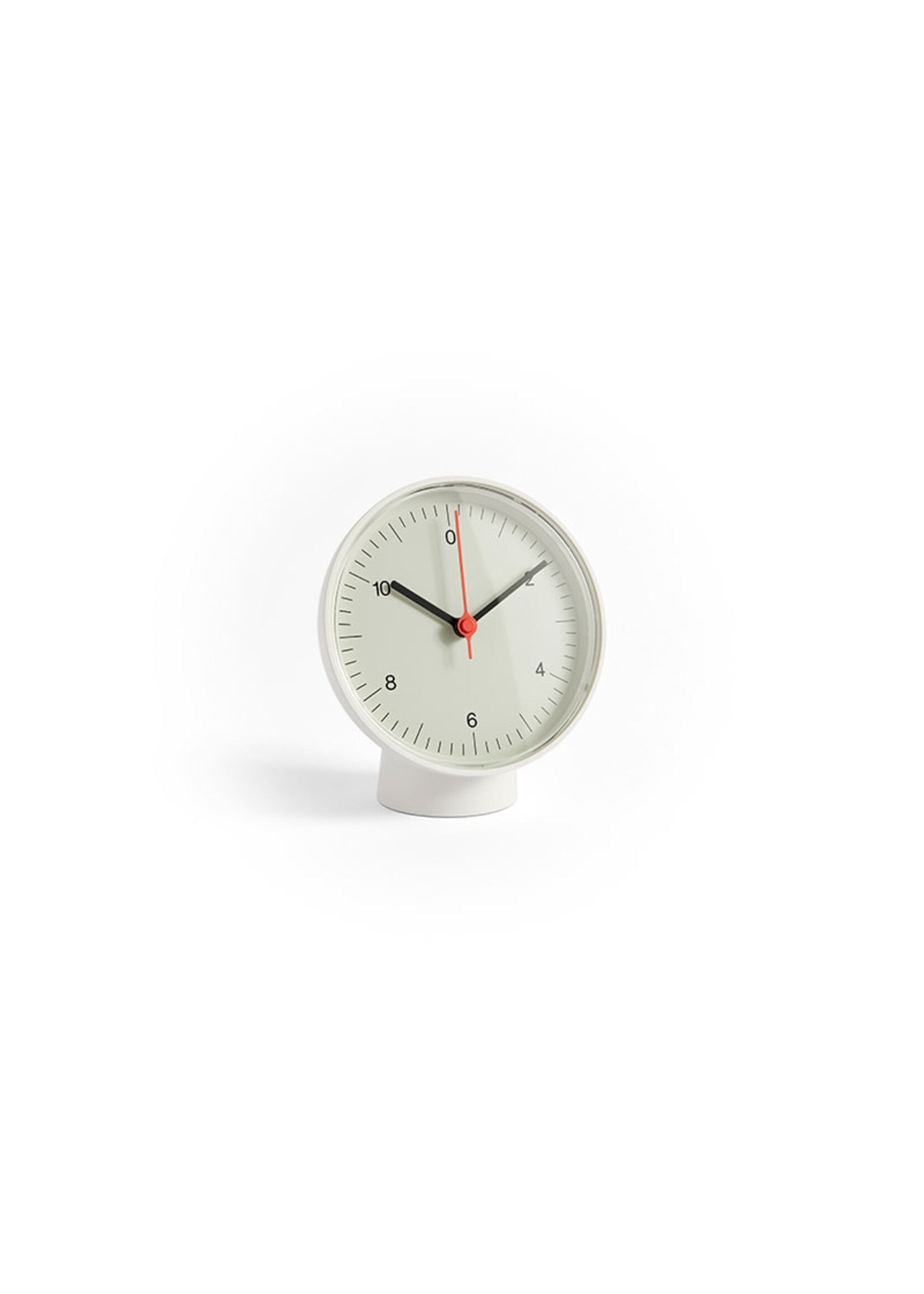 HAY Table Clock | White