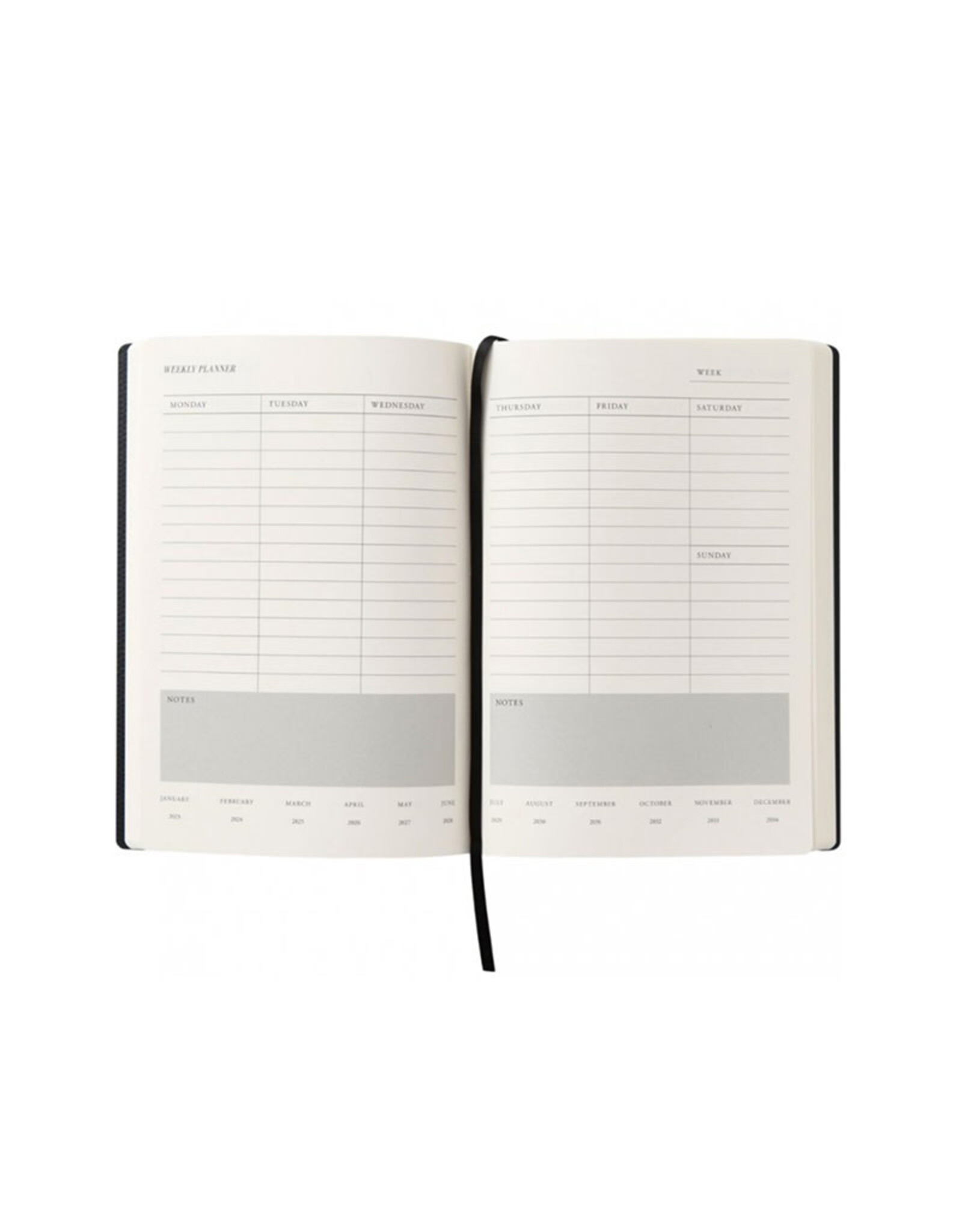 Printworks Weekly Planner | Black