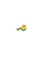 LULU Copenhagen Snaky Oorstud - Green