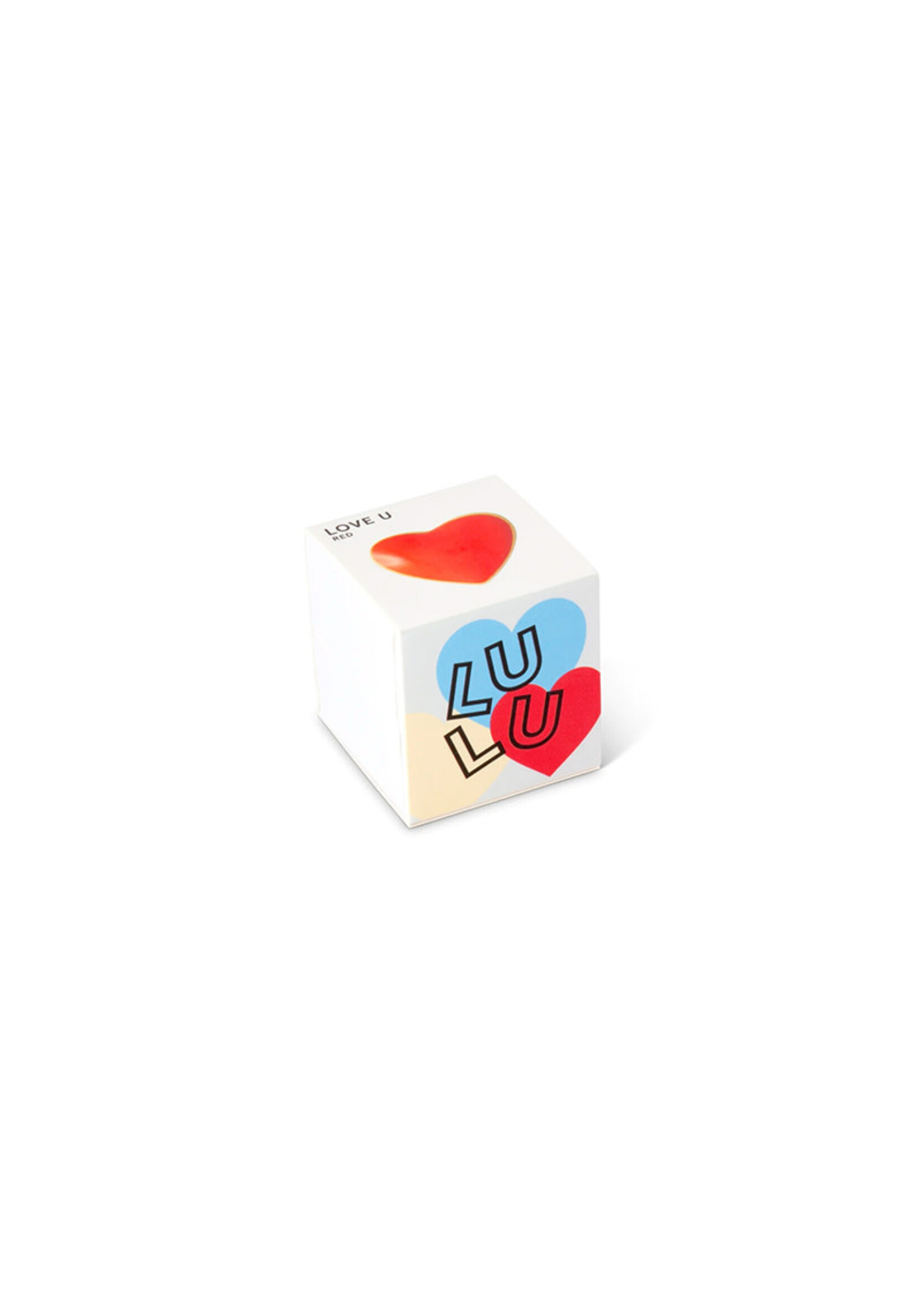 LULU Copenhagen Love U Oorstud - Red