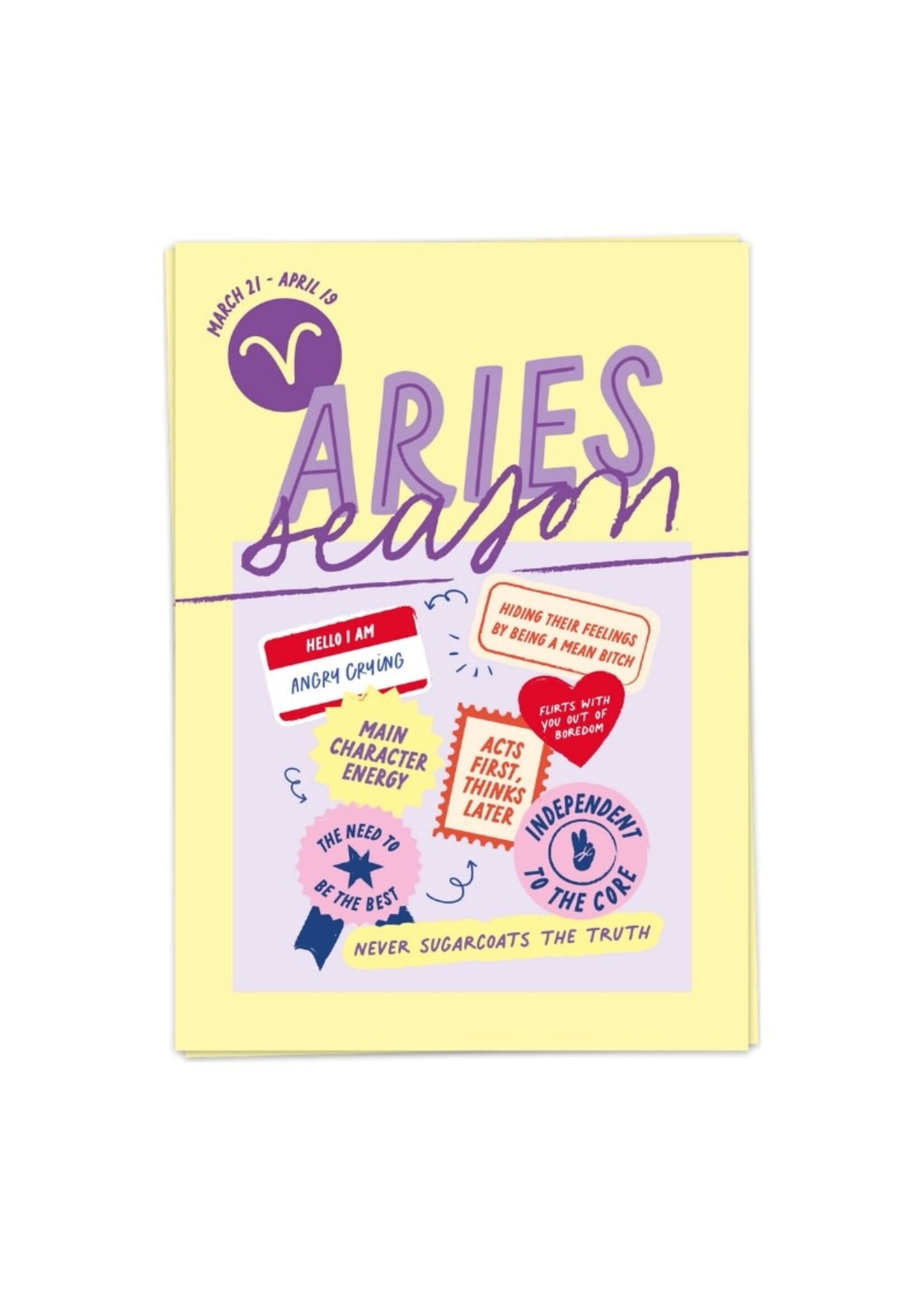 Kaart Blanche KB Aries Season