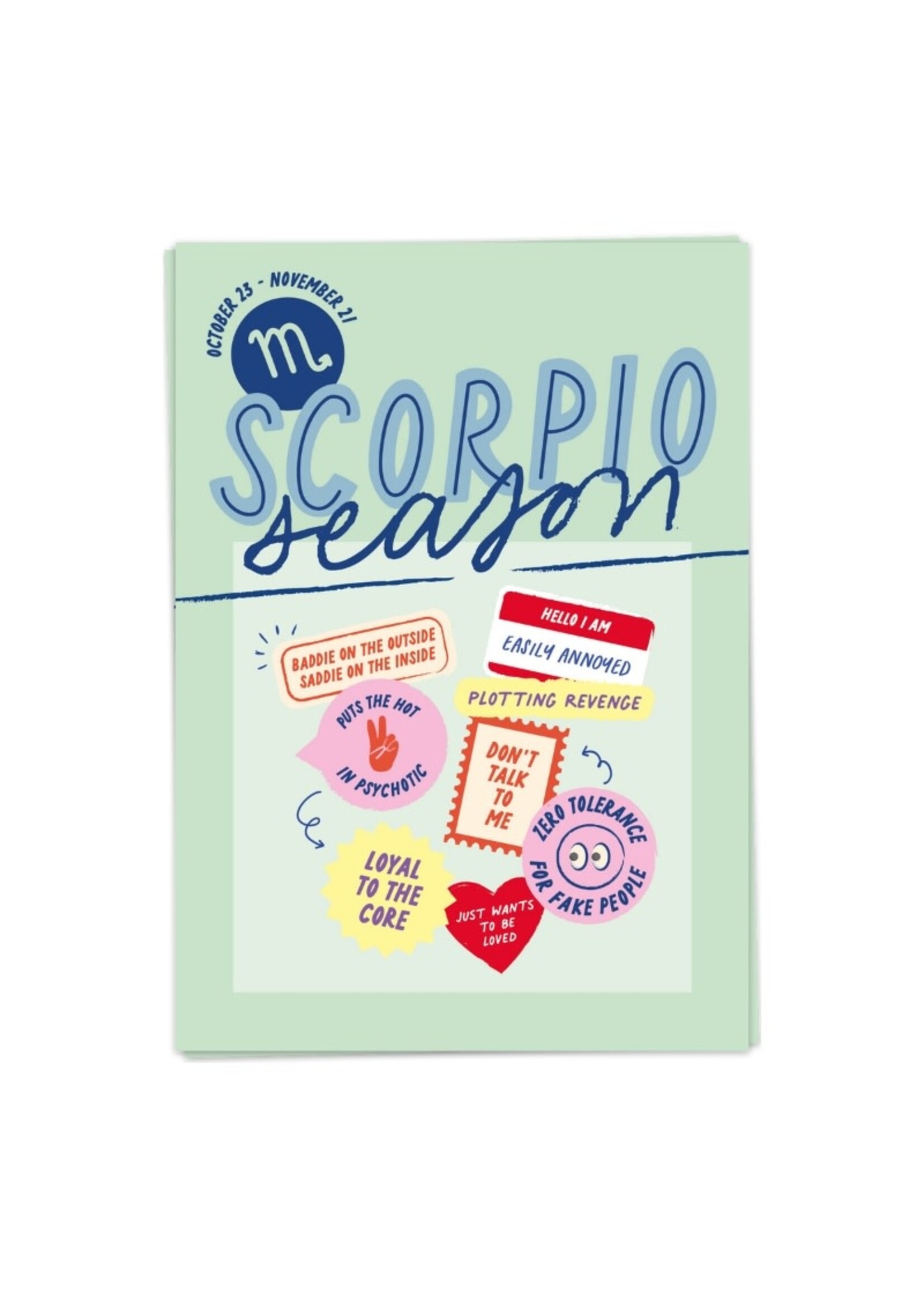 Kaart Blanche KB Scorpio Season