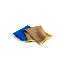 HAY Canteen Dish Cloth Set | Blue/Beige