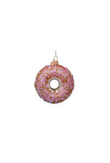 Vondels Glass Ornament - Donut