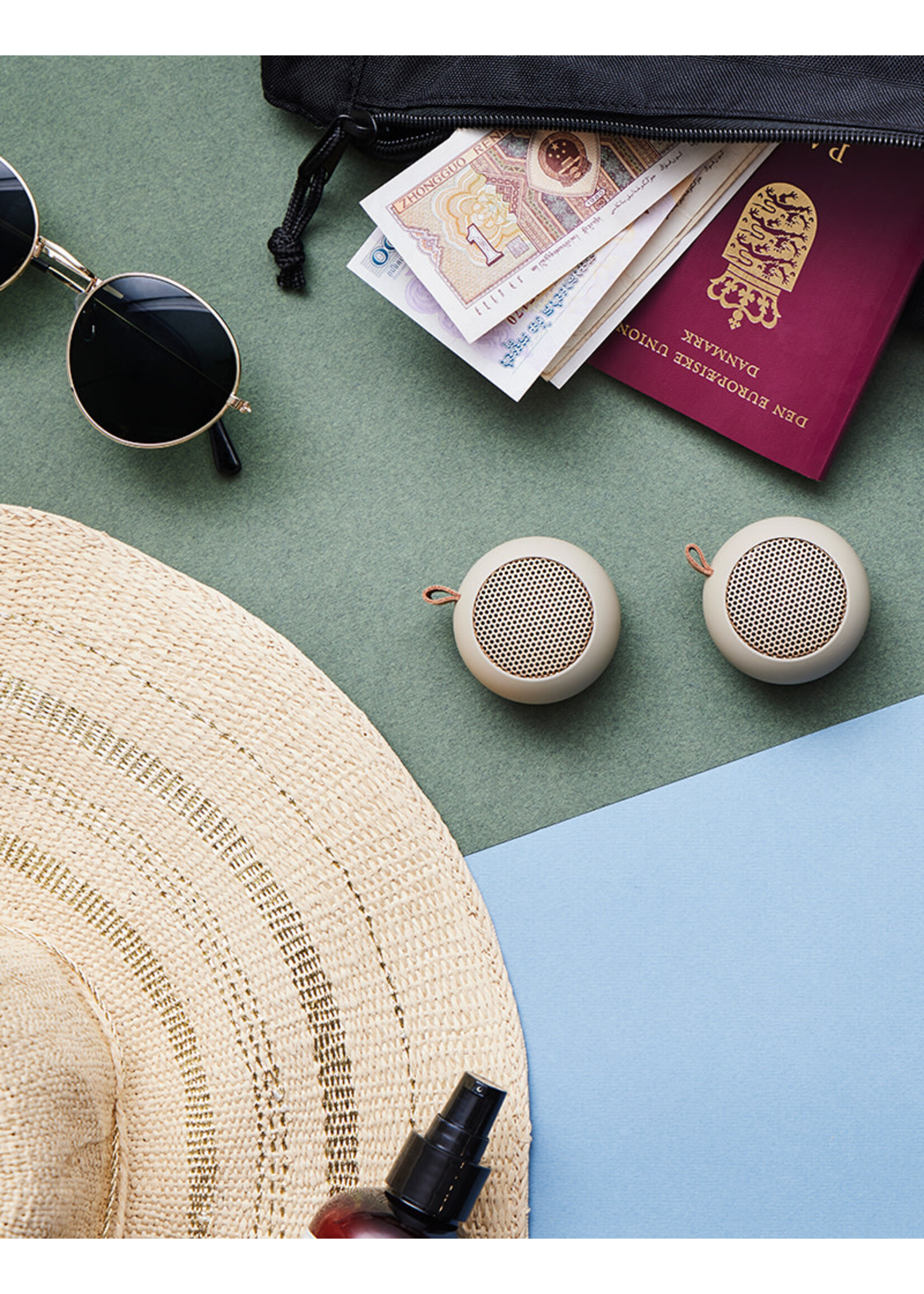 Kreafunk aGo Mini Bluetooth Speaker - Ivory Sand