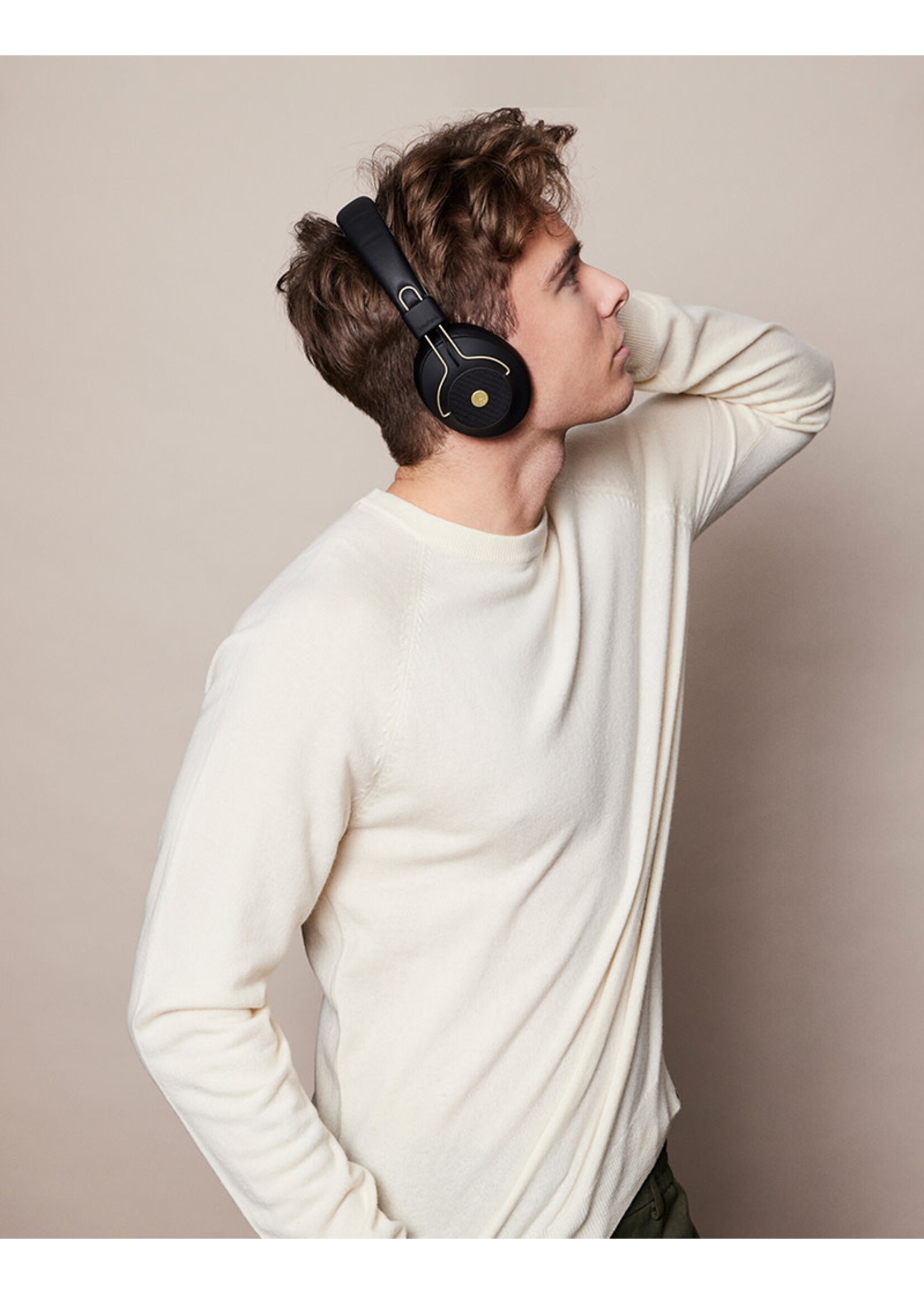 Kreafunk aBeat Bluetooth Headphones - Black QI