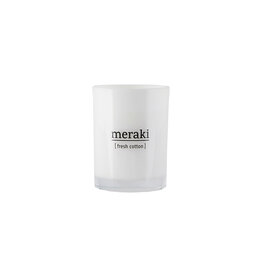 Meraki Scented Candle - L - Fresh Cotton