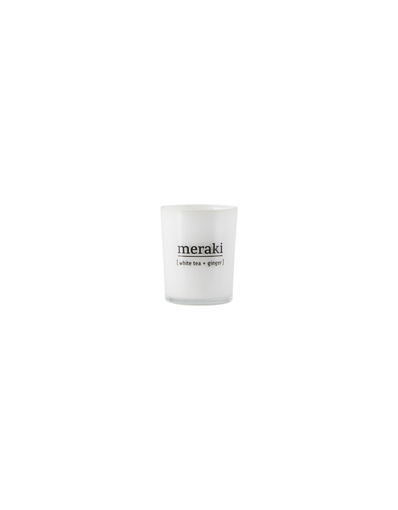 Meraki Scented Candle - S - White Tea & Ginger