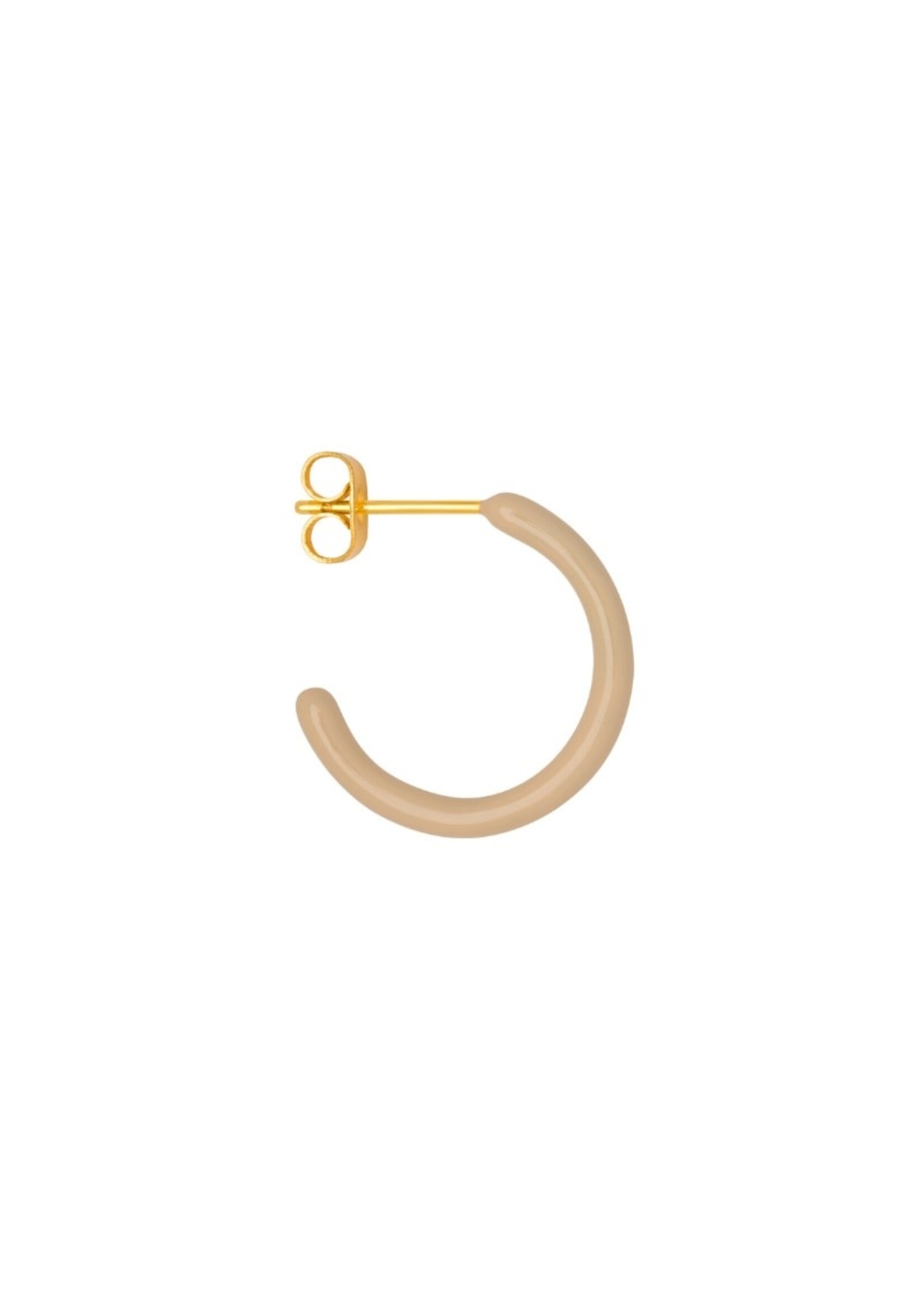 LULU Copenhagen Color Hoops M - Buttercream