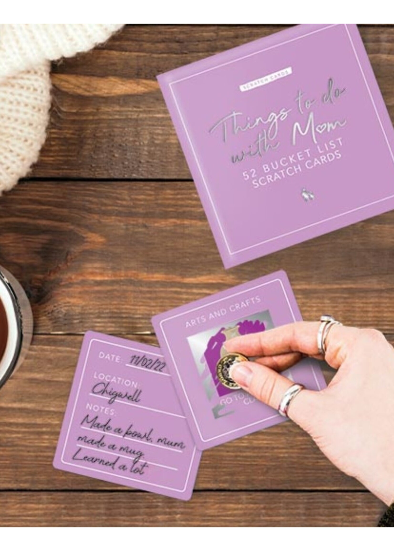 Scratch Cards - Things to do with Mom