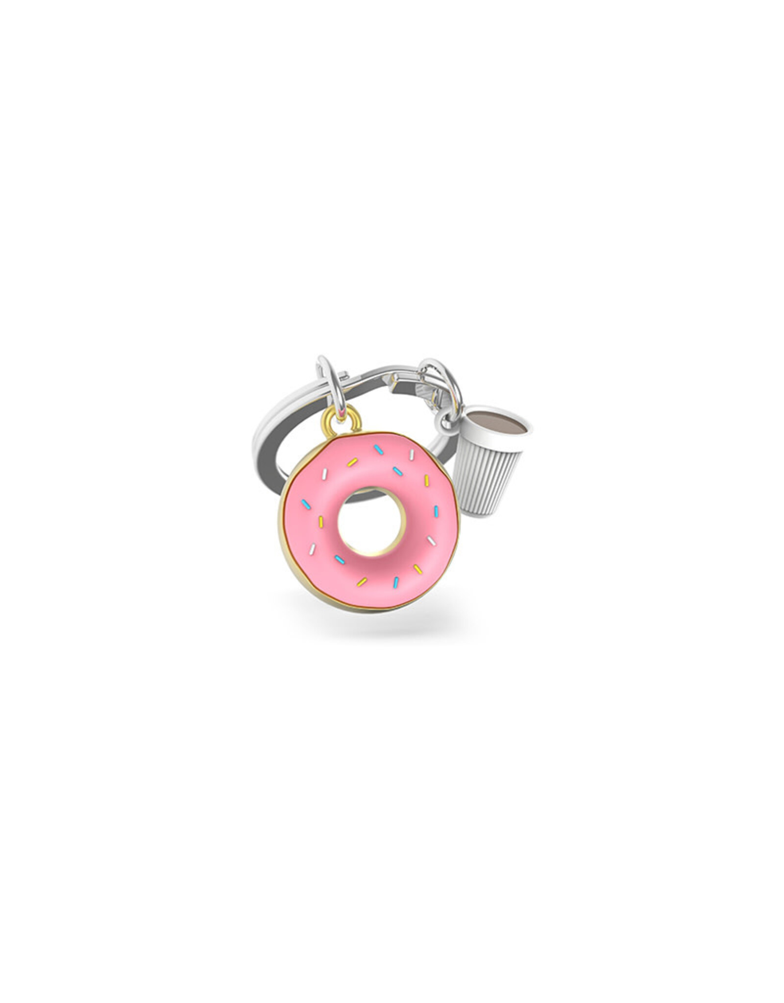 Metalmorphose Sleutelhanger Donut